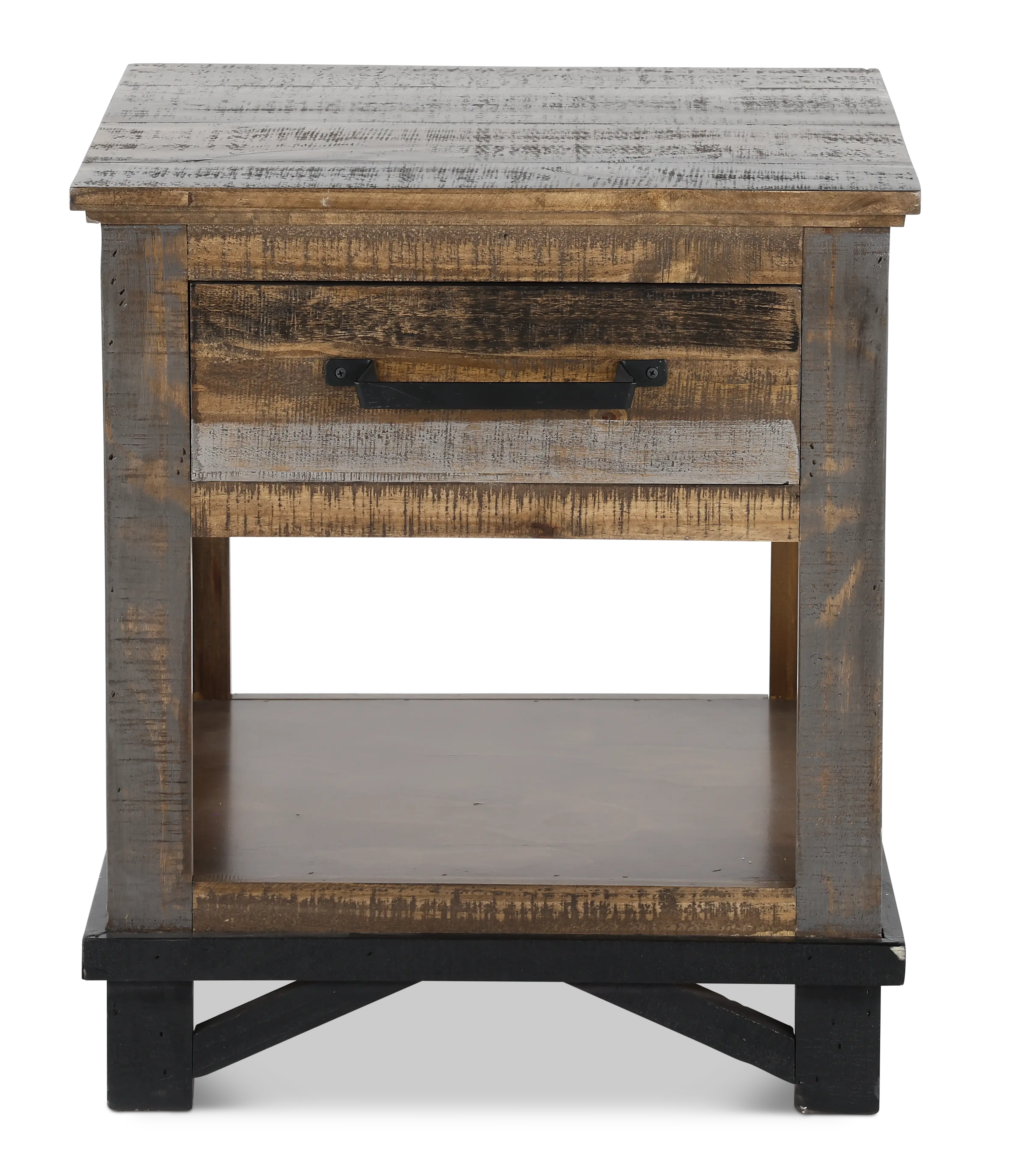 Loft Brown End Table-4