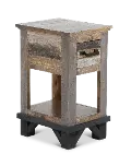 Loft Brown Chairside Table