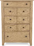 175S-BR41 Grandpa's Cabin Light Brown Chest of Drawers