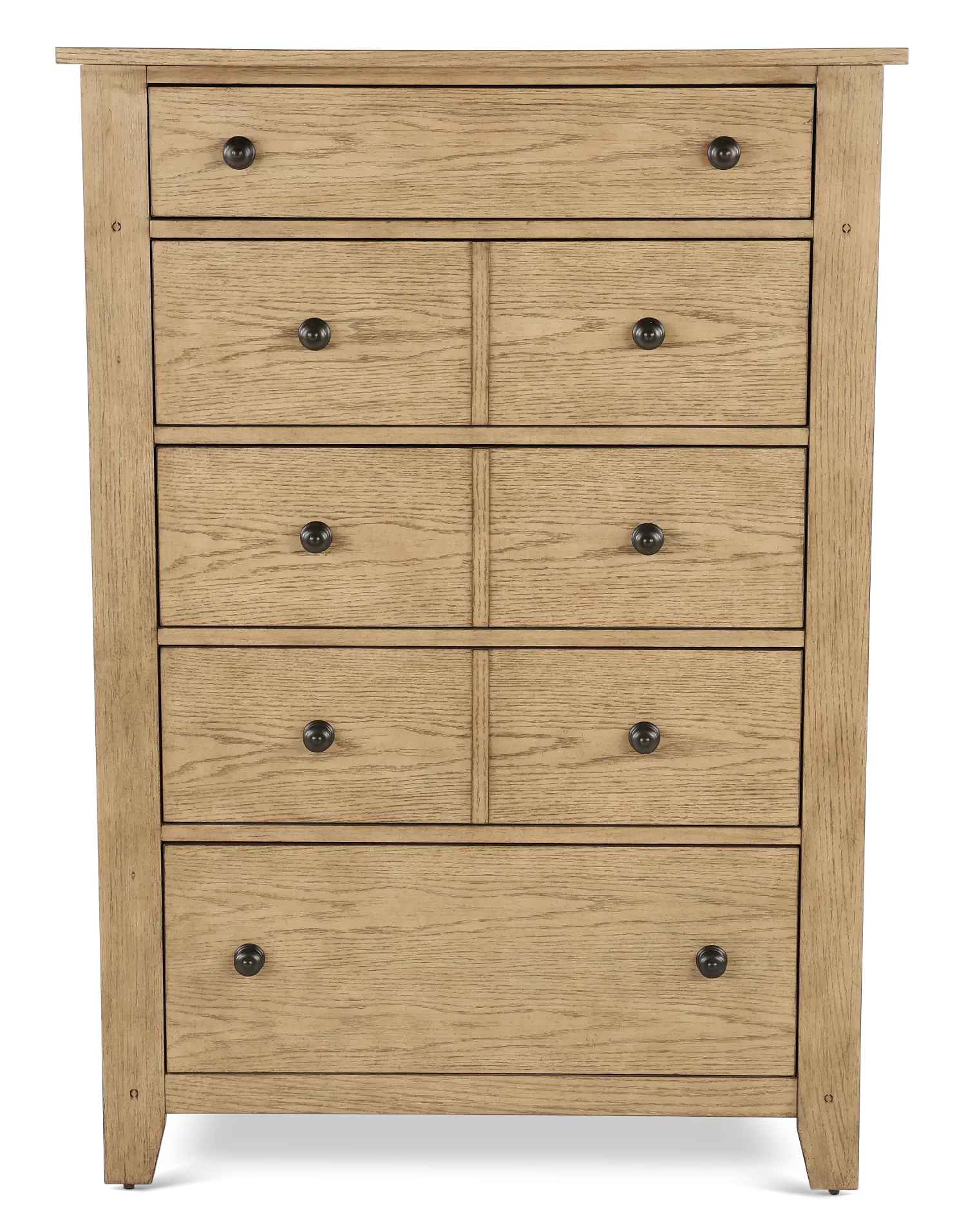 175S-BR41 Grandpa's Cabin Light Brown Chest of Drawers-1