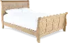 175S-BED6/6 Grandpa's Cabin Light Brown King Sleigh Bed