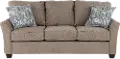 TARA3 SOFA LOGAN ACORN Tara Light Brown Sofa