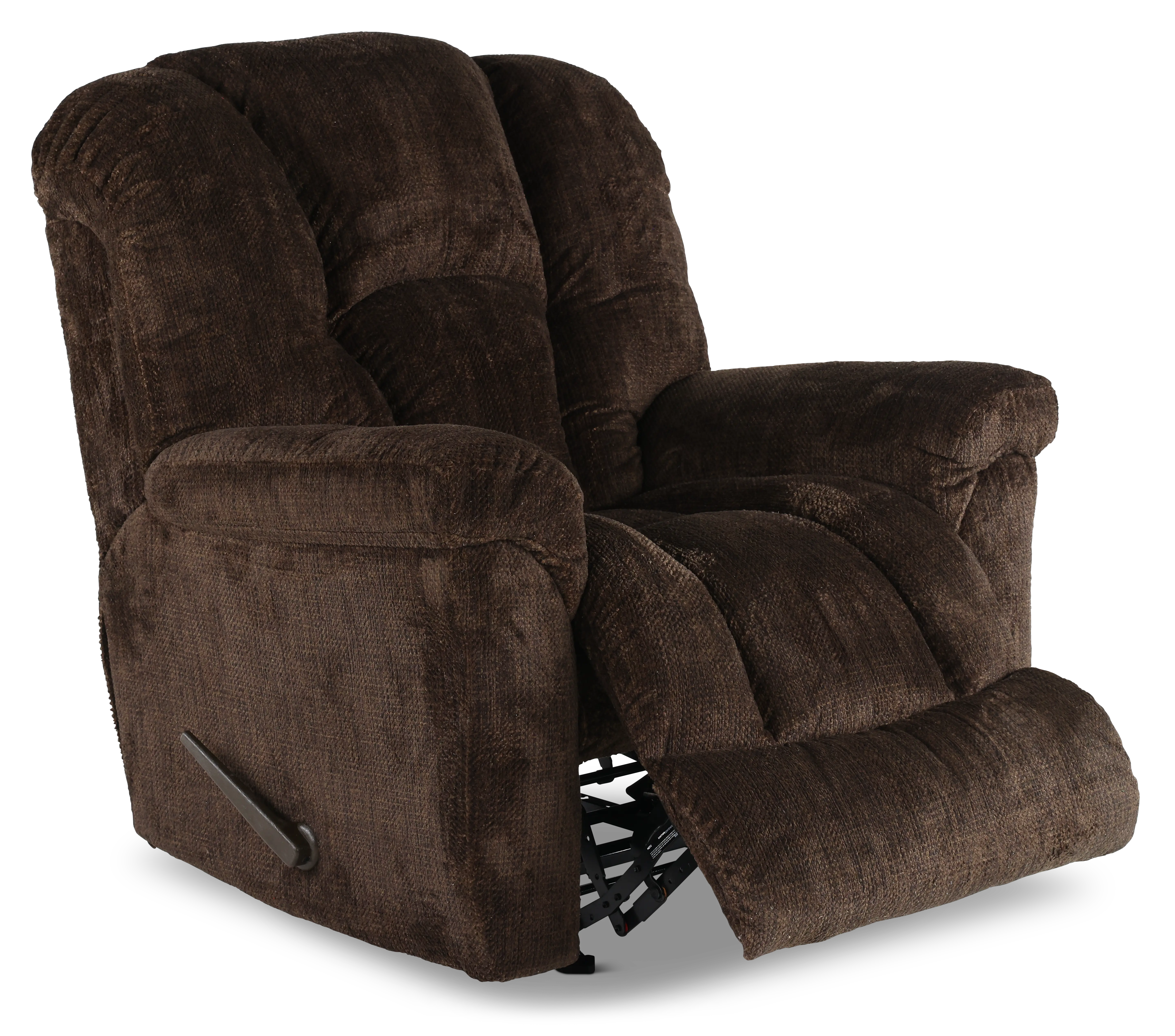 Equalizer Fudge Dark Brown Manual Rocker Recliner-5