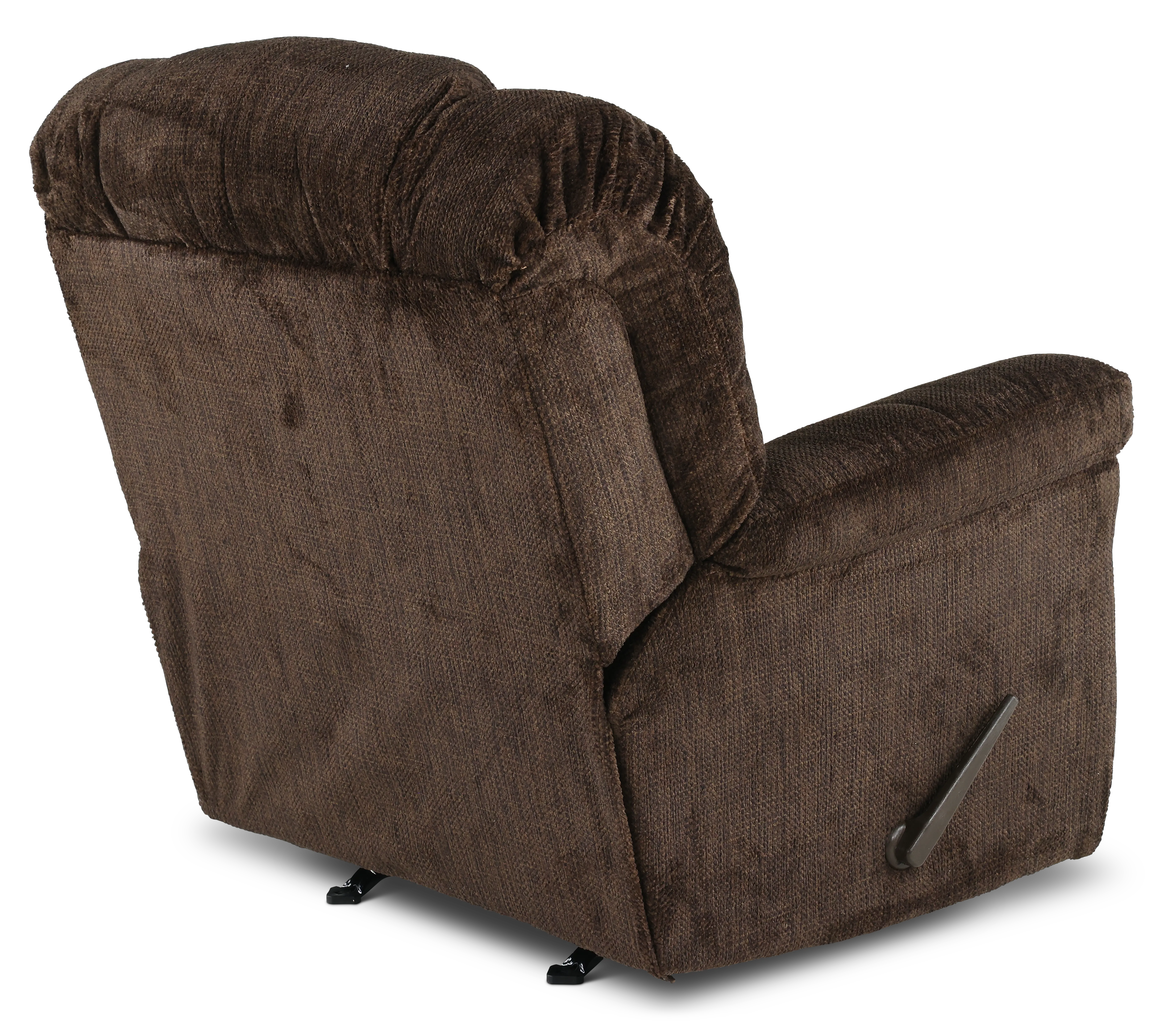 Equalizer Fudge Dark Brown Manual Rocker Recliner-7