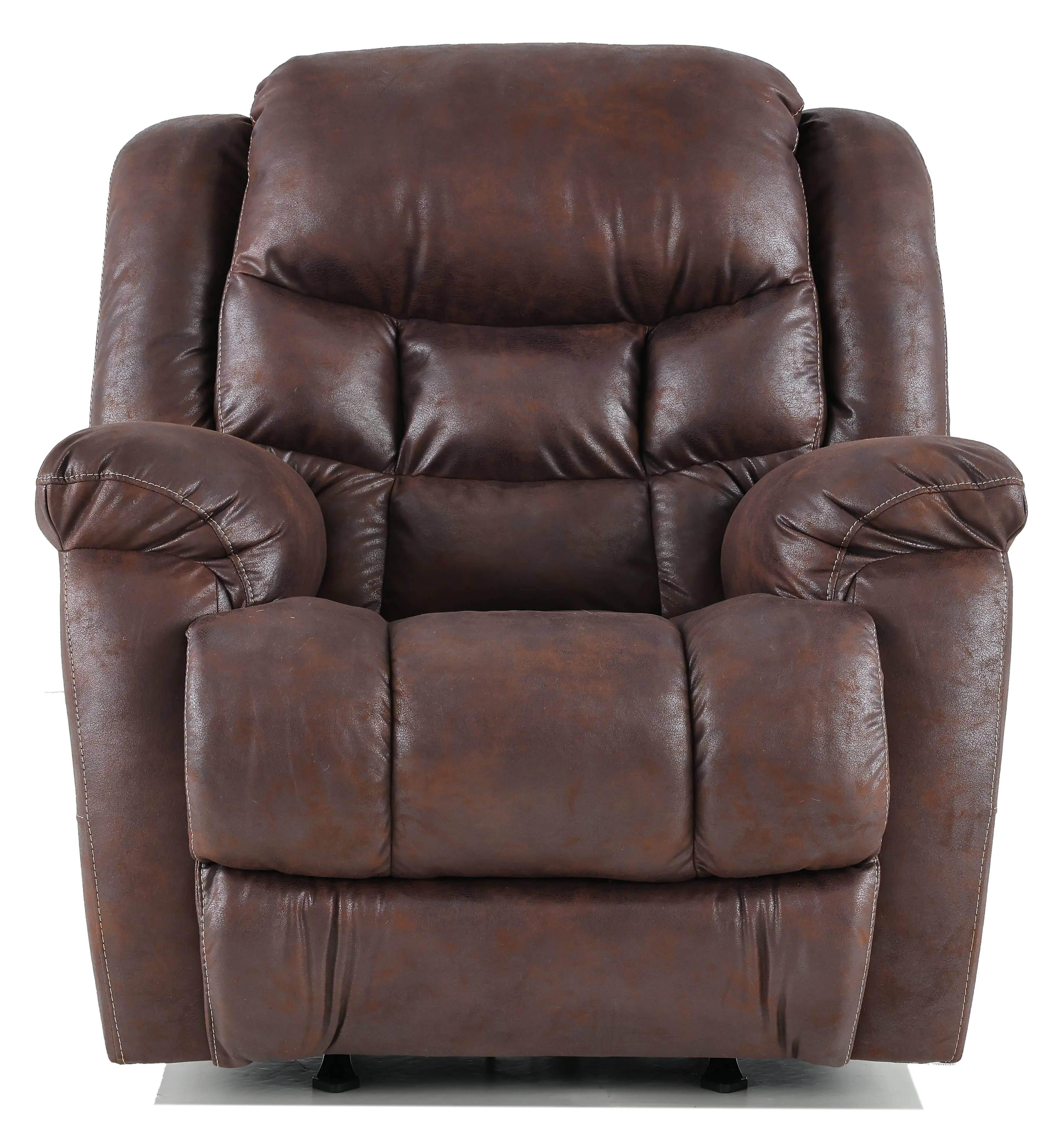 Blockbuster Brown Power Rocker Recliner-2