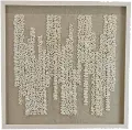 Shell and Natural Fiber Framed Wall Art
