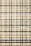 HUM-02CJ-IV/MLTI-7X9 Humphrey 7 x 9 Ivory Plaid Area Rug