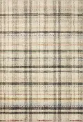 HUM-02CJ-IV/MLTI-7X9 Humphrey 7 x 9 Ivory Plaid Area Rug