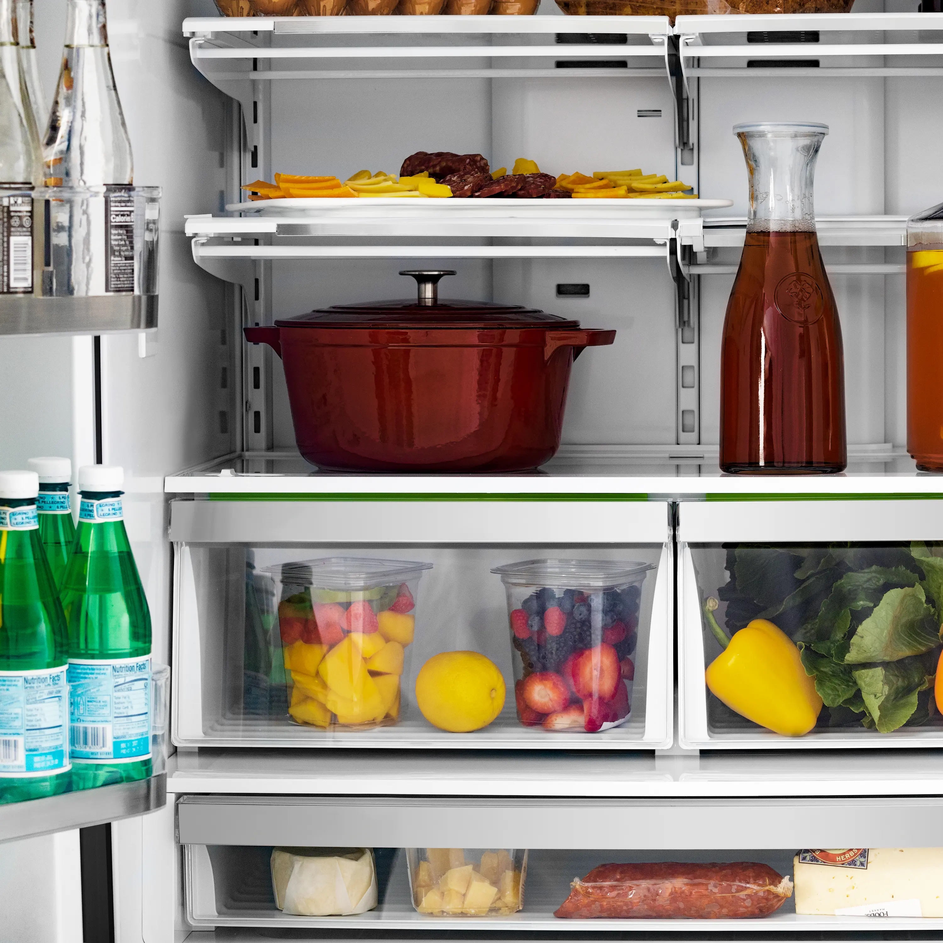 RFM-36-BS ZLINE 36 22.5 cu ft French Door Refrigerator - Black Stainless Steel Counter Depth-10