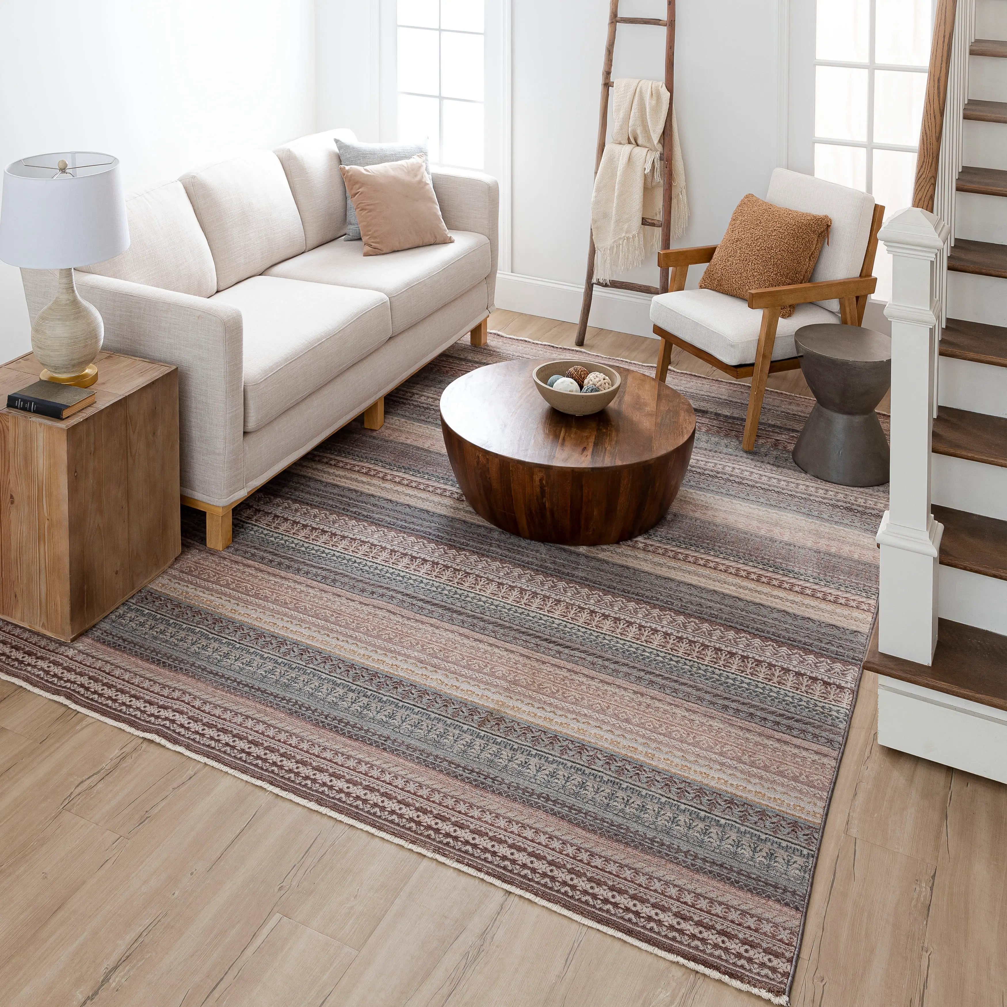R1065-131/CAPRIC-5X8 Echo 5 x 8 Caprice Gray Area Rug-4