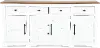 Santa Barbara White 70  TV Stand