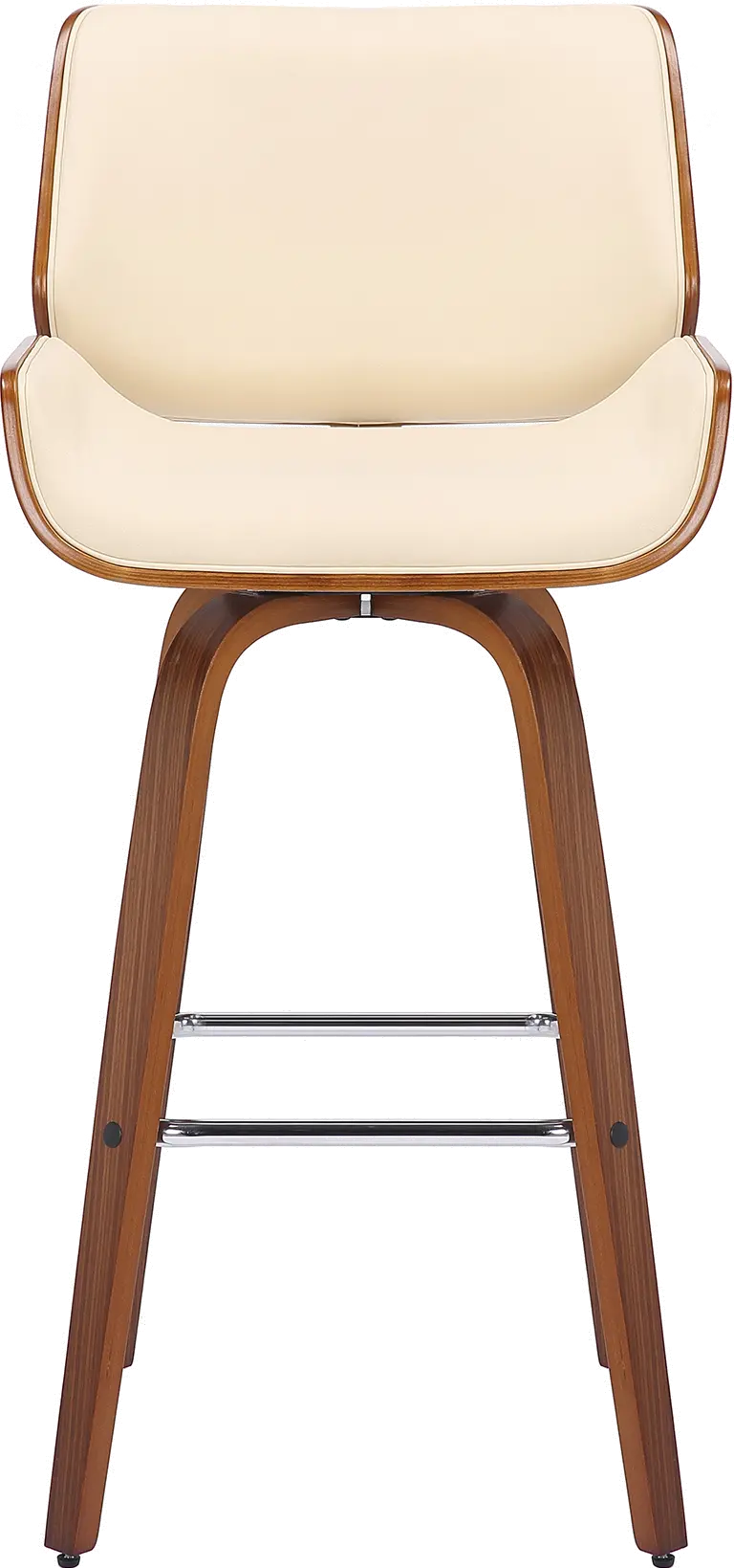 LCTYBACRWA26 Tyler Cream Swivel Counter Height Stool-3