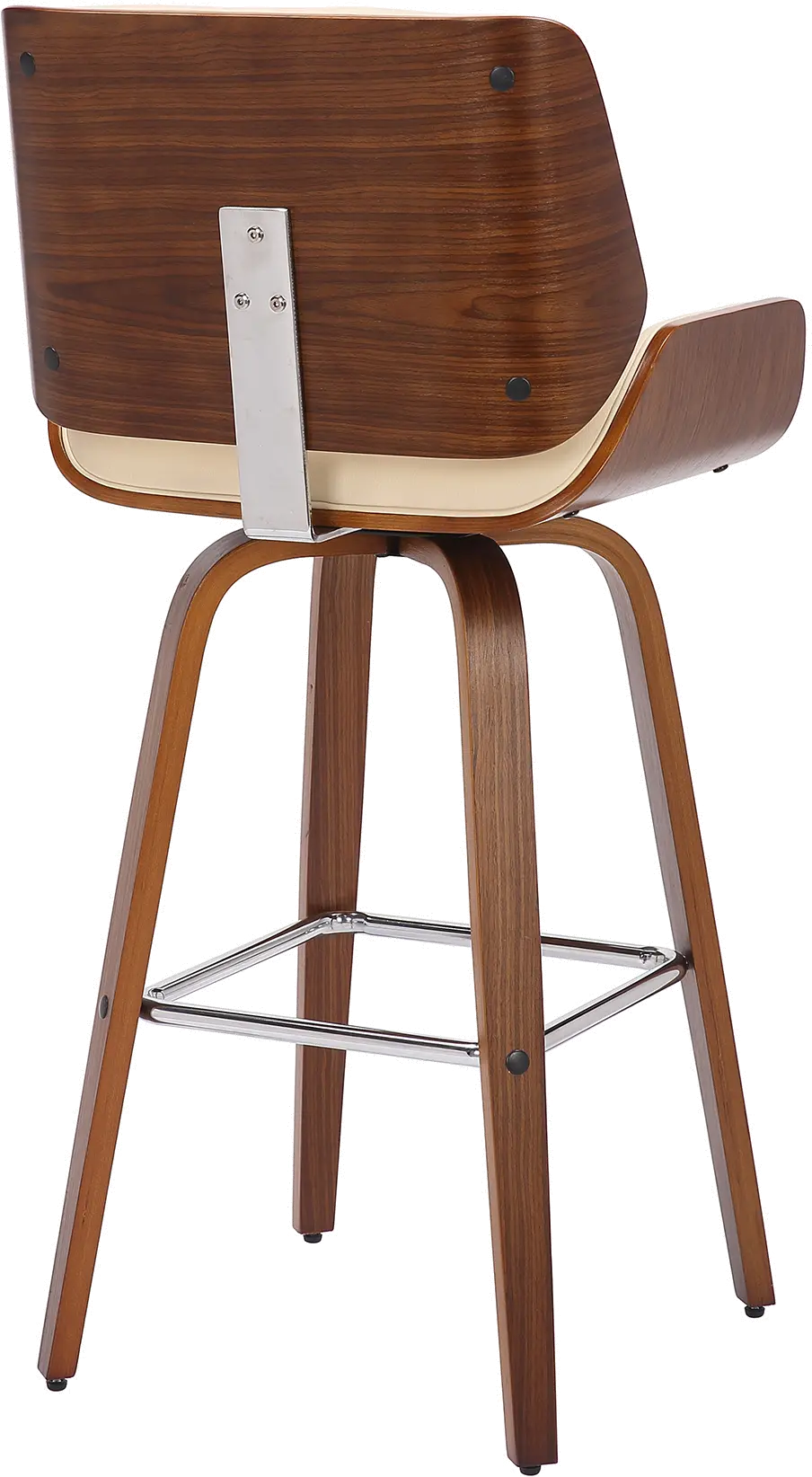 LCTYBACRWA26 Tyler Cream Swivel Counter Height Stool-5