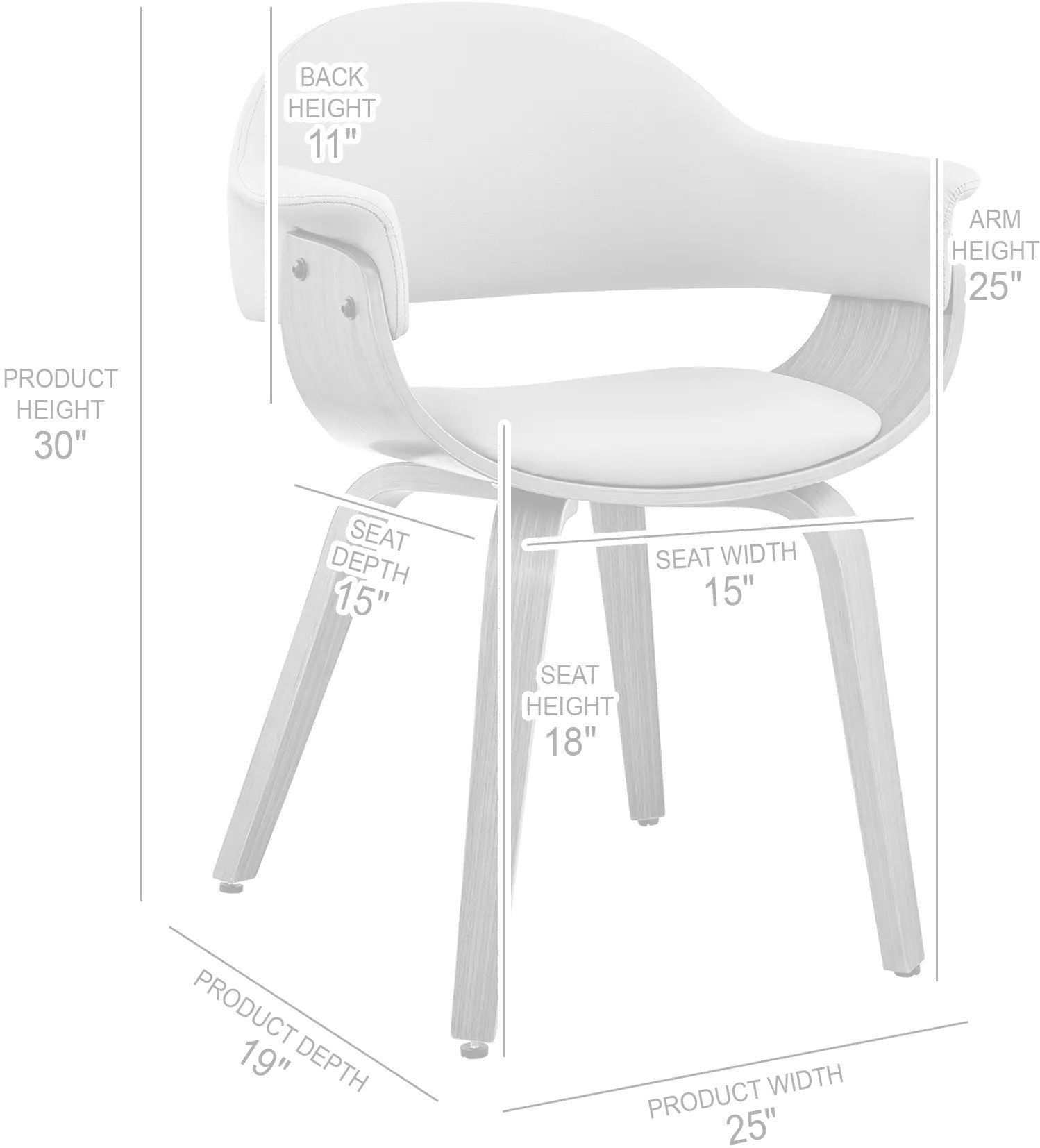 LCADCHWAGR Adalyn Gray and Walnut Dining Room Chair-6