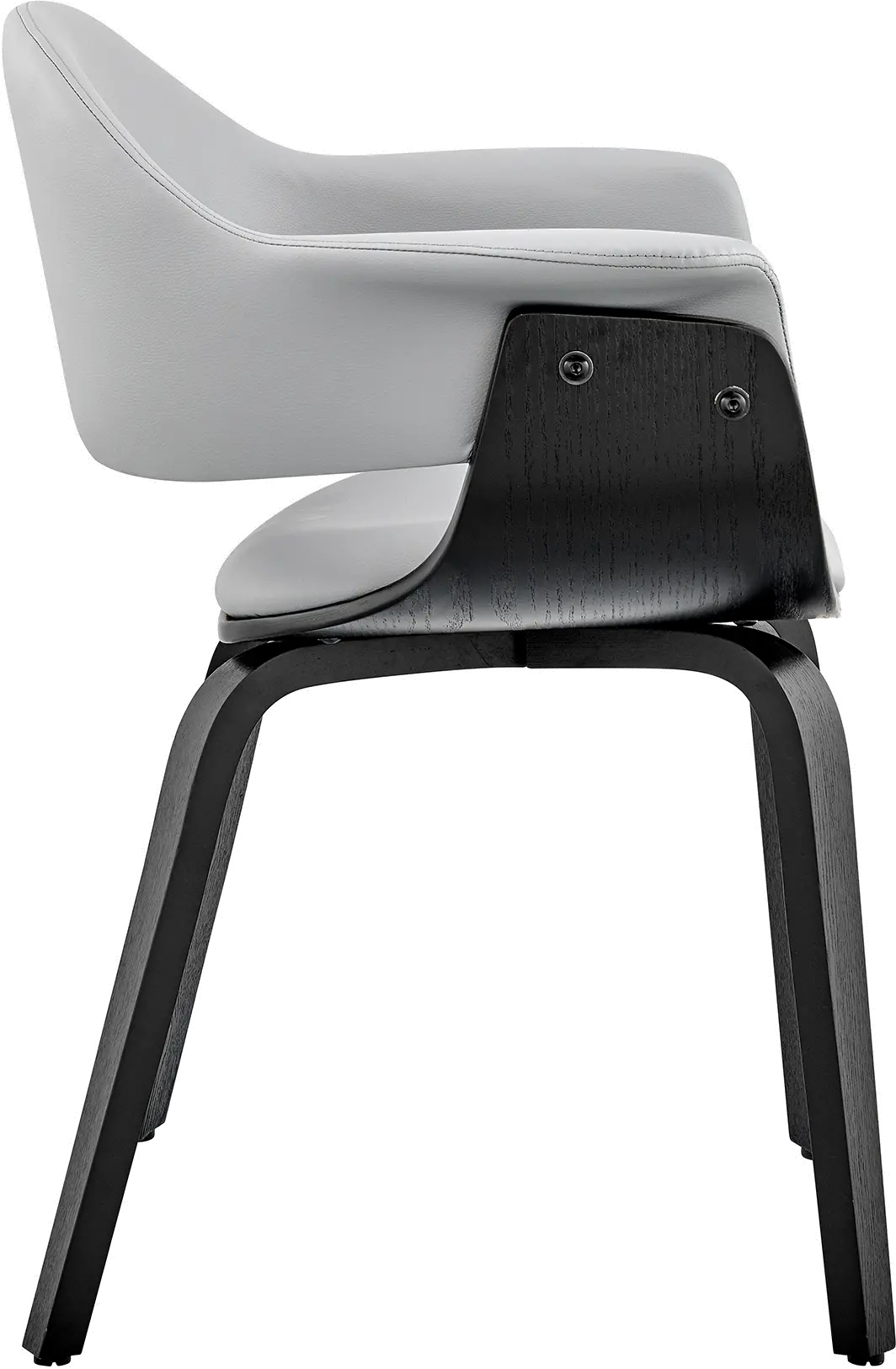 LCADCHBLGR Adalyn Gray and Black Dining Room Chair-4