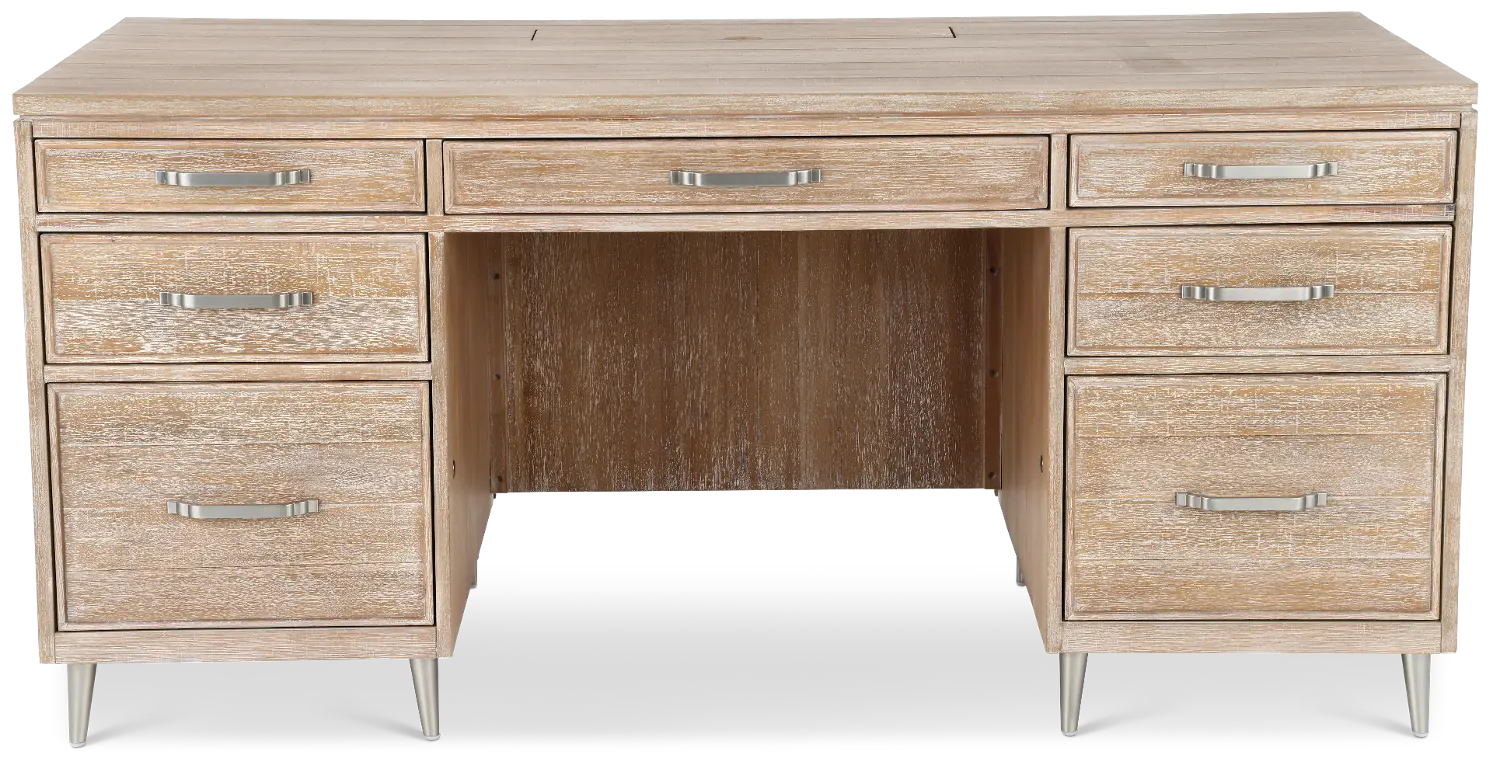 Morgan Natural Executive Desk-1