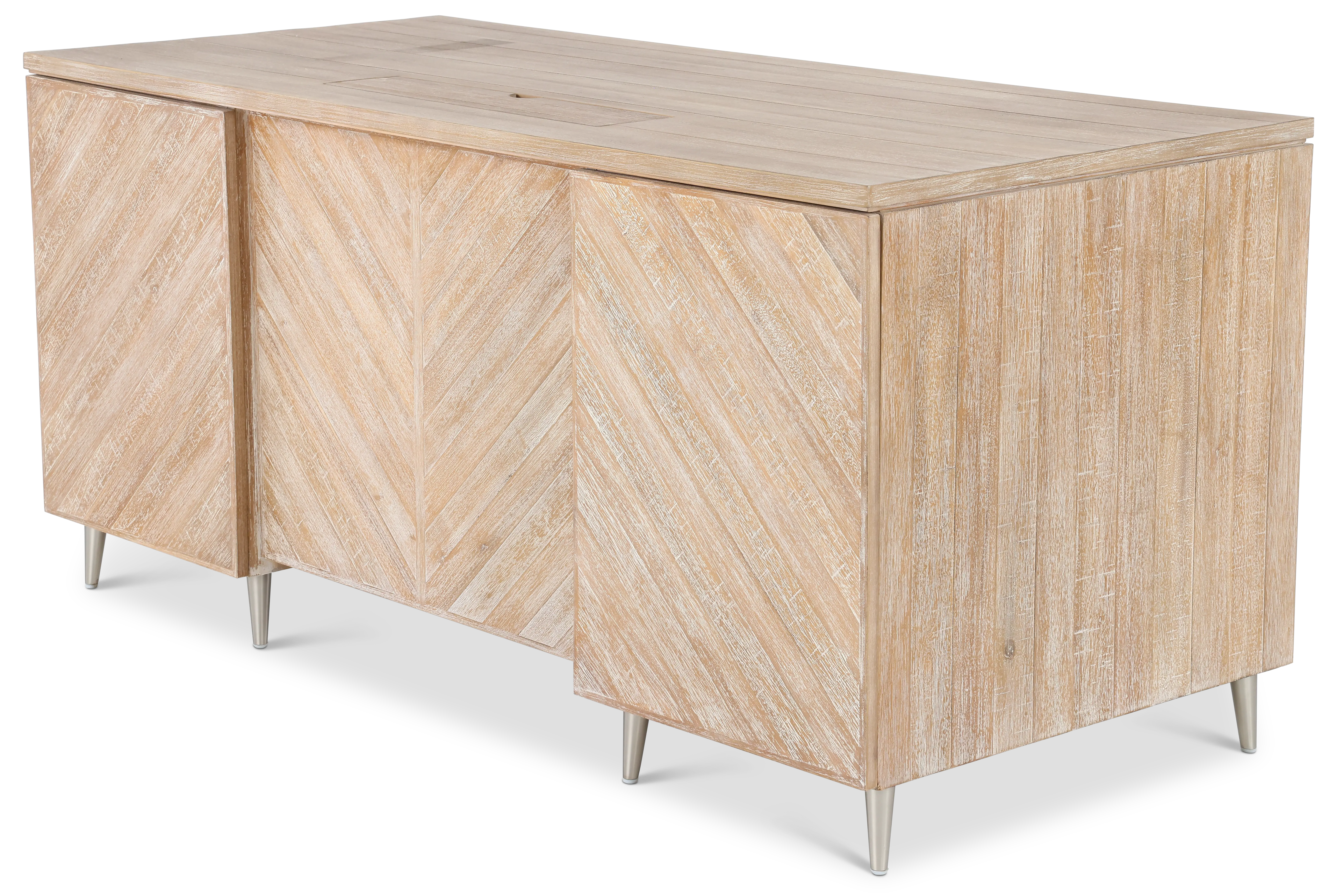 Morgan Natural Executive Desk-4