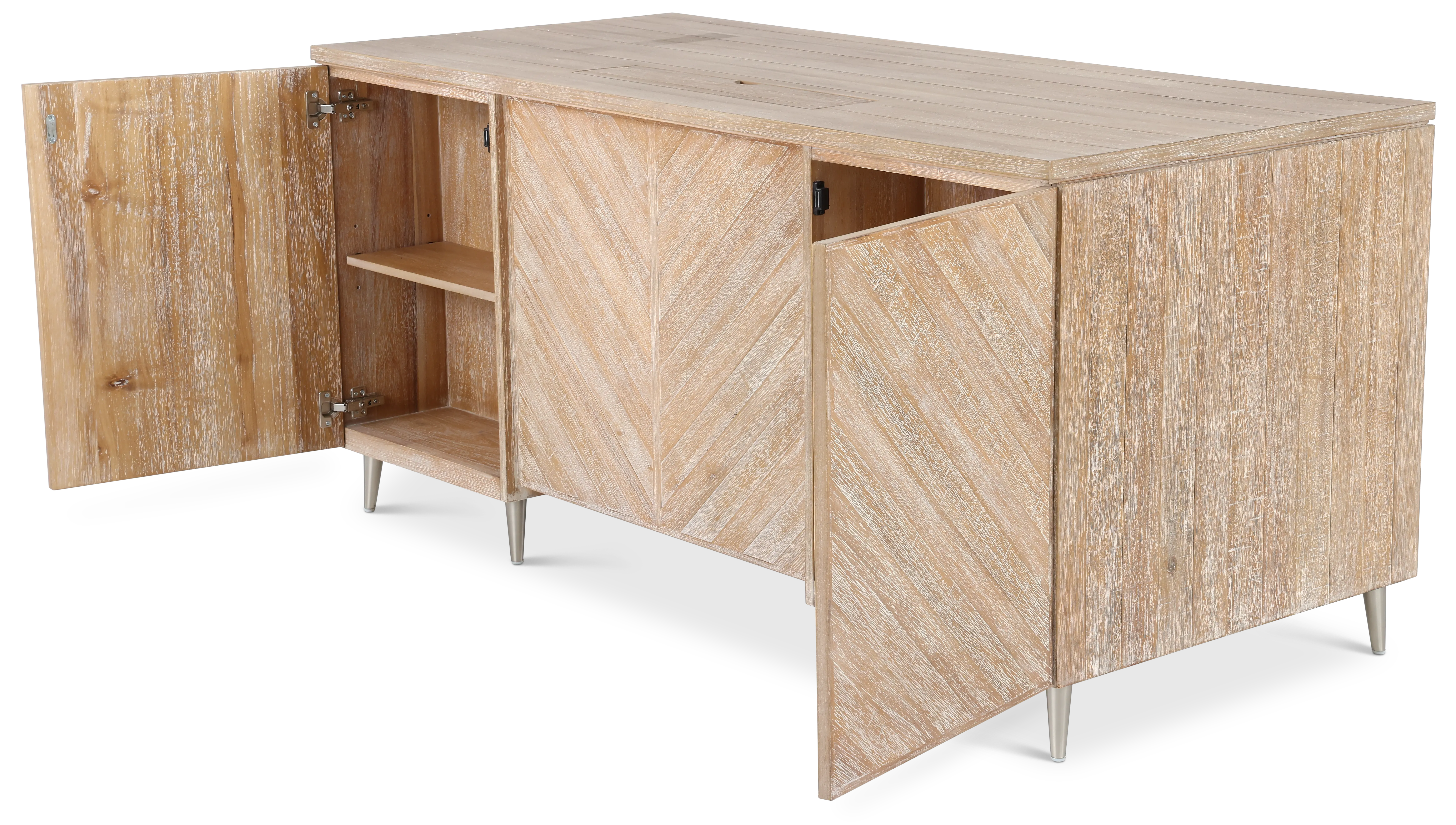 Morgan Natural Executive Desk-5