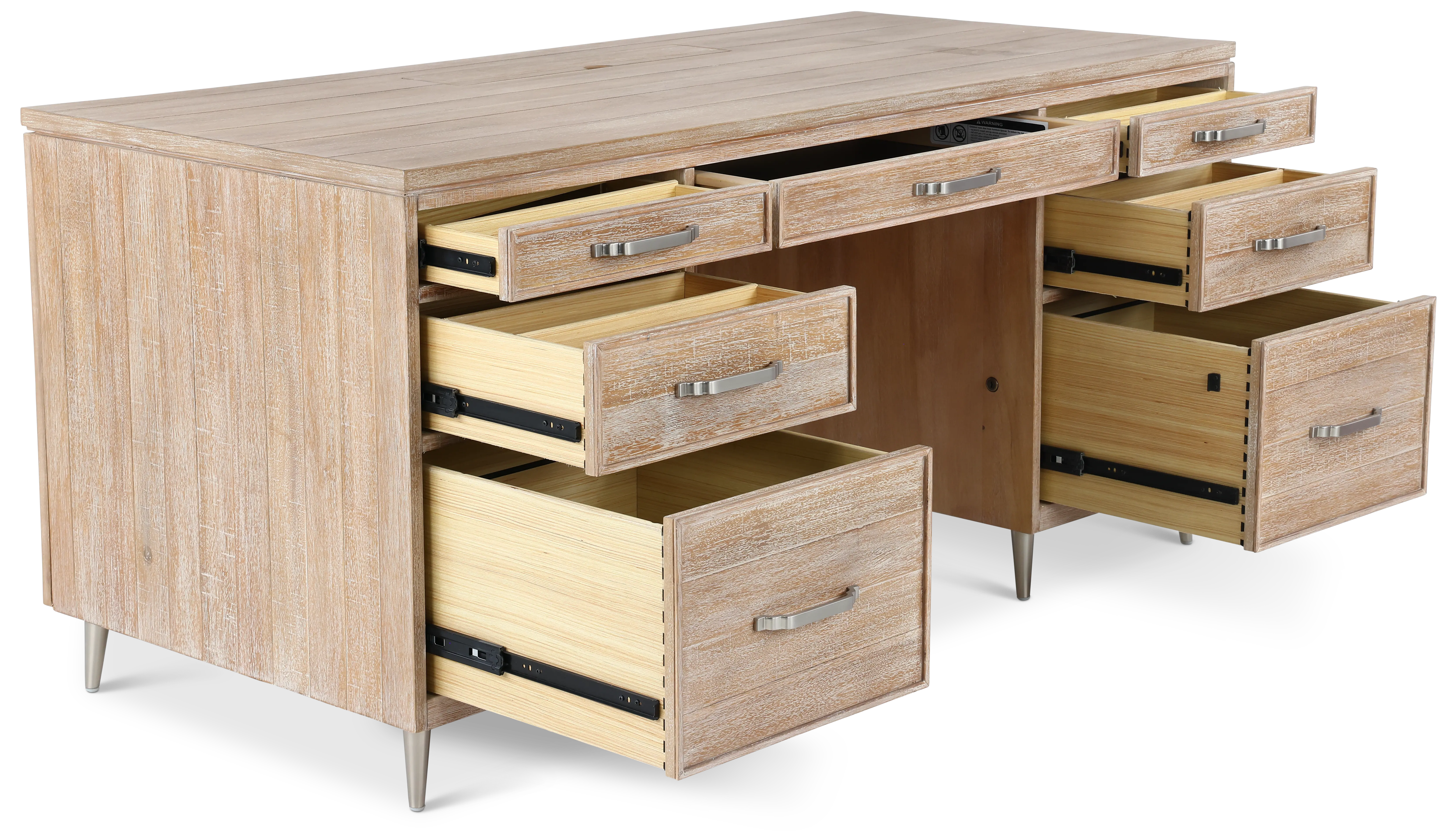 Morgan Natural Executive Desk-6