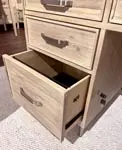 Morgan Natural Executive Desk-9
