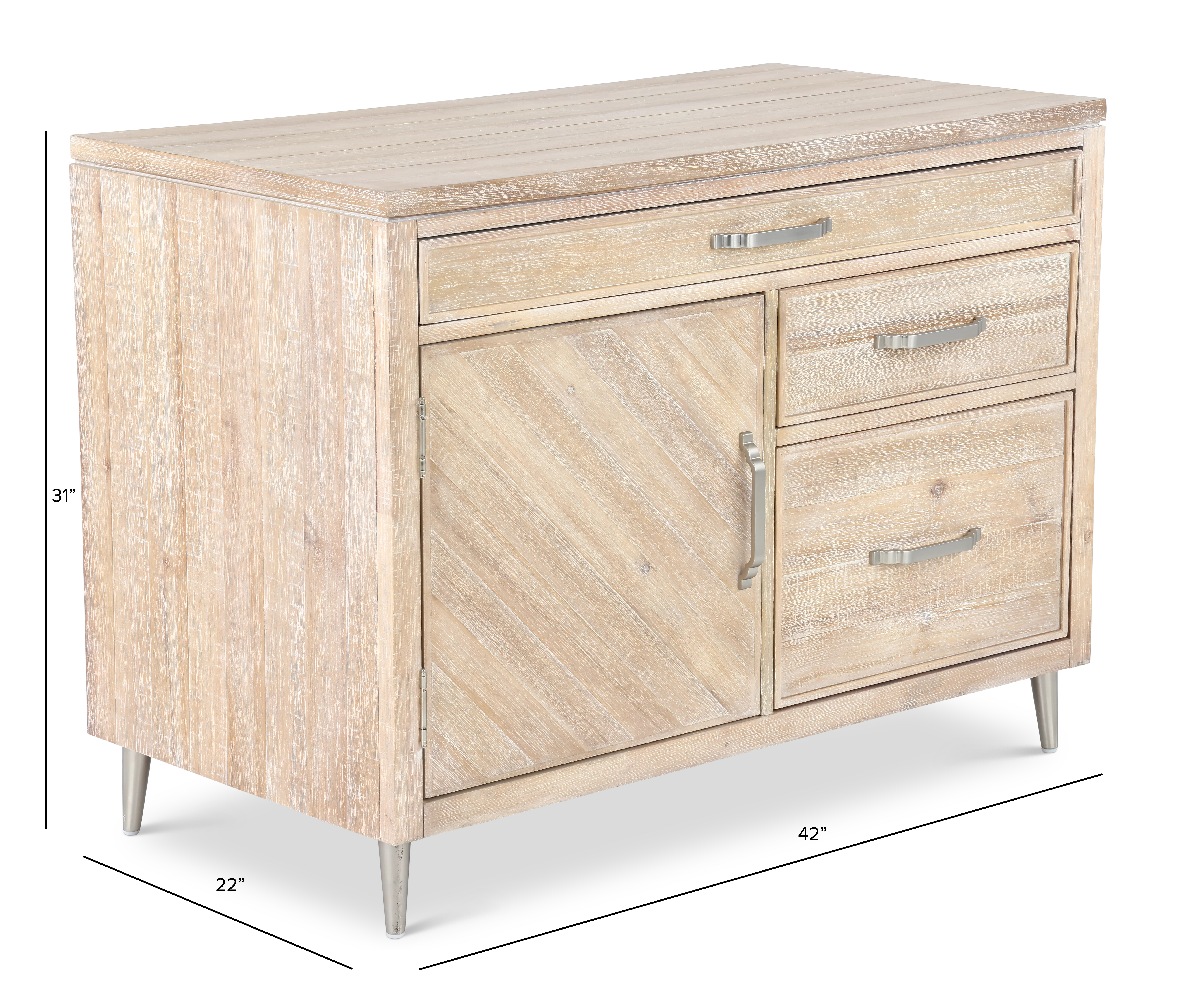 Morgan Natural Workstation Combo File-3