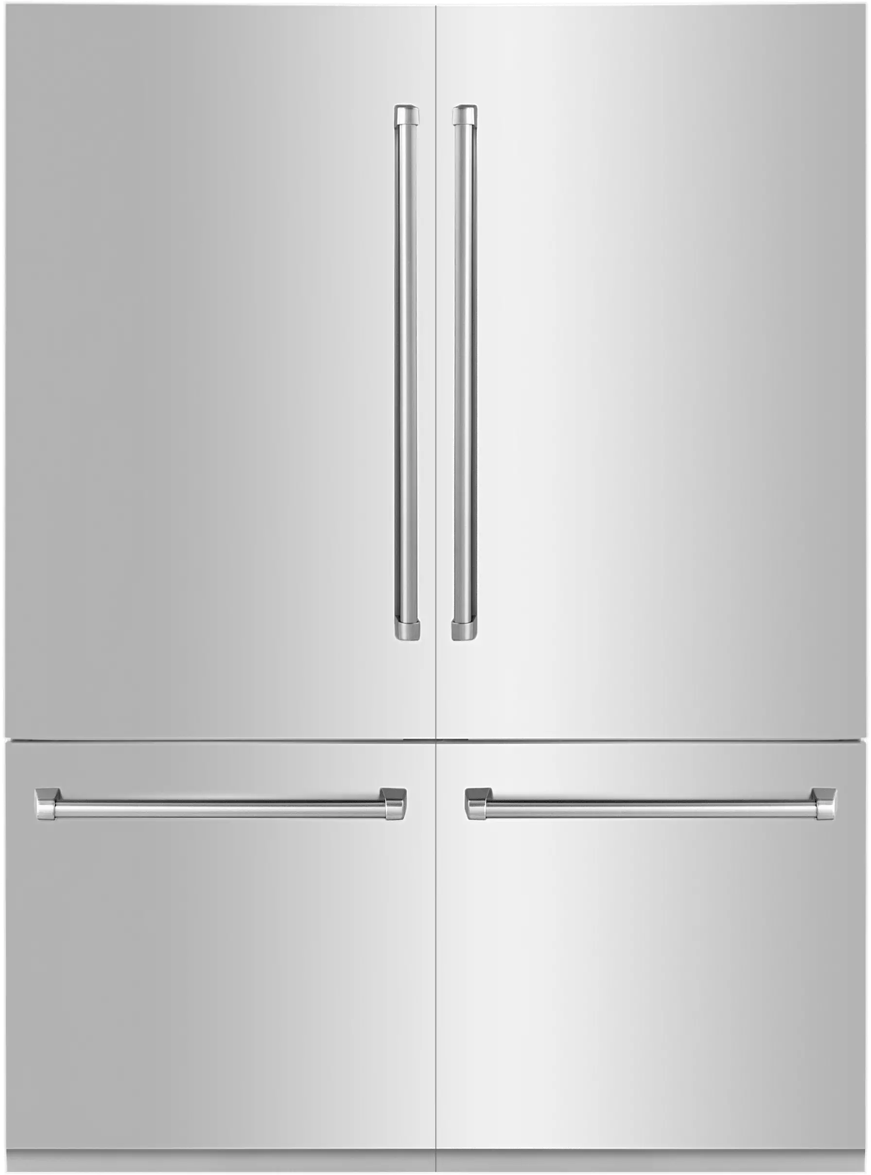 RBIV-304-60 ZLINE 60 32.2 cu ft 4-Door French Door Refrigerator - Built-In Counter Depth Stainless Steel-3