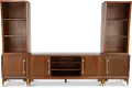 Margo Walnut Entertainment Center
