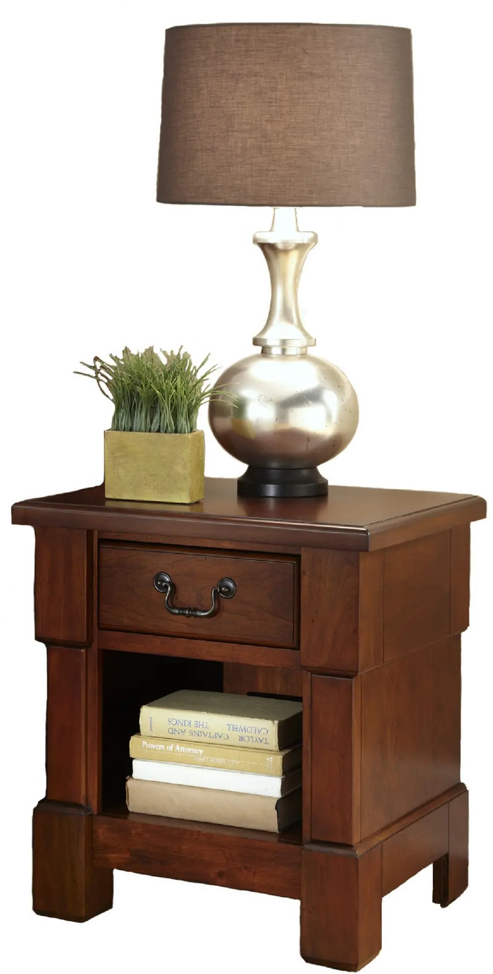 5520-42 Aspen Brown Nightstand-1