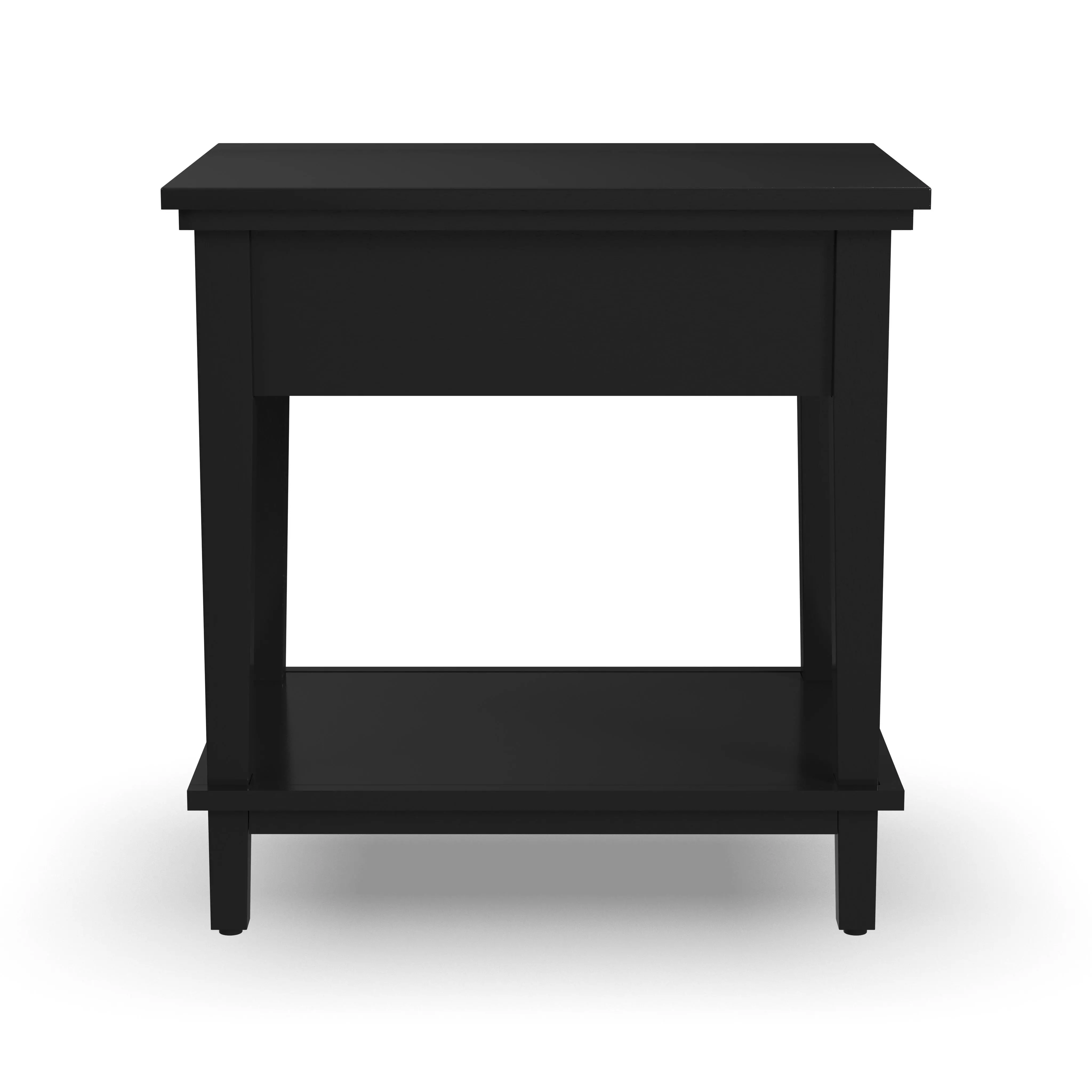 5911-42O Oak Park Black Nightstand-3