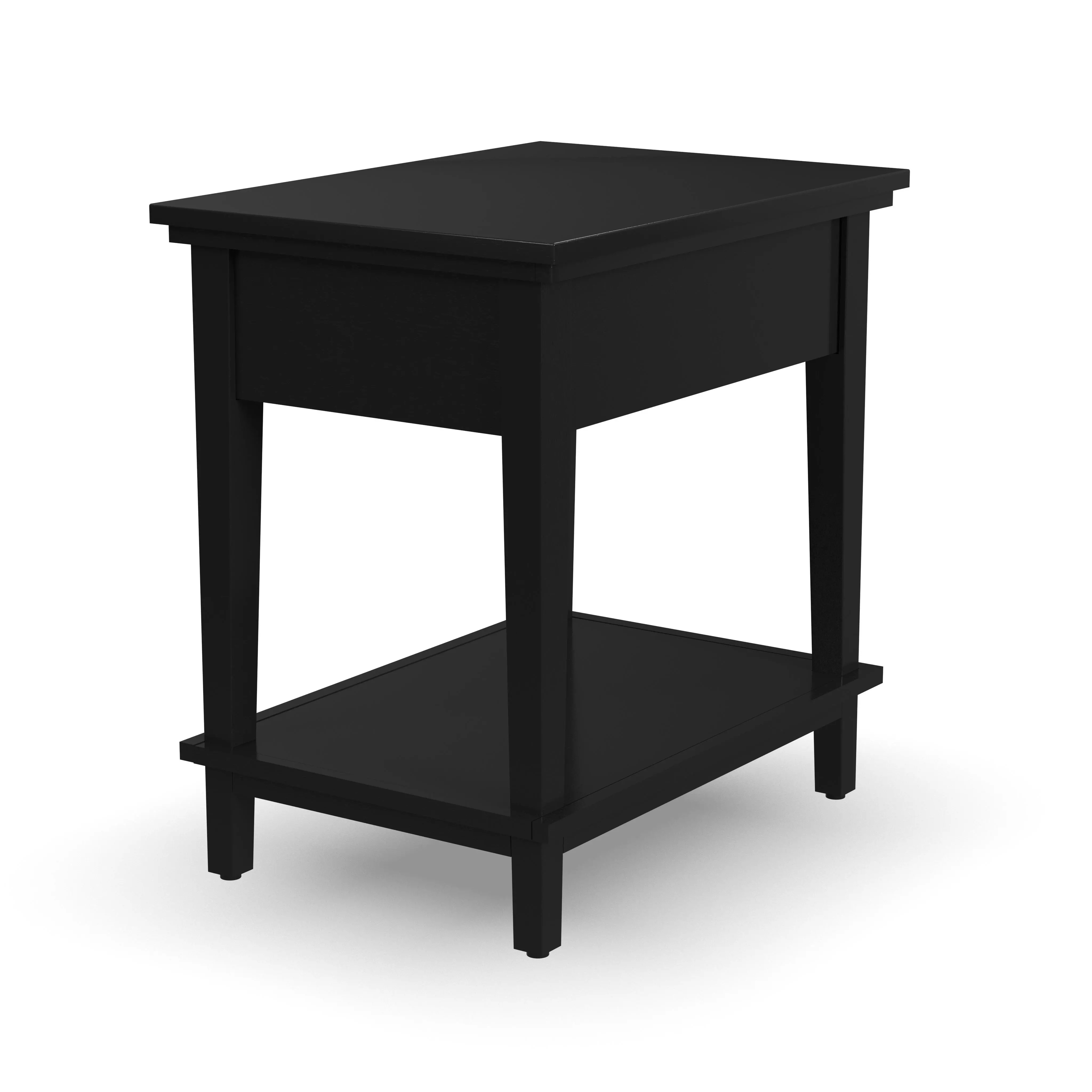 5911-42O Oak Park Black Nightstand-4