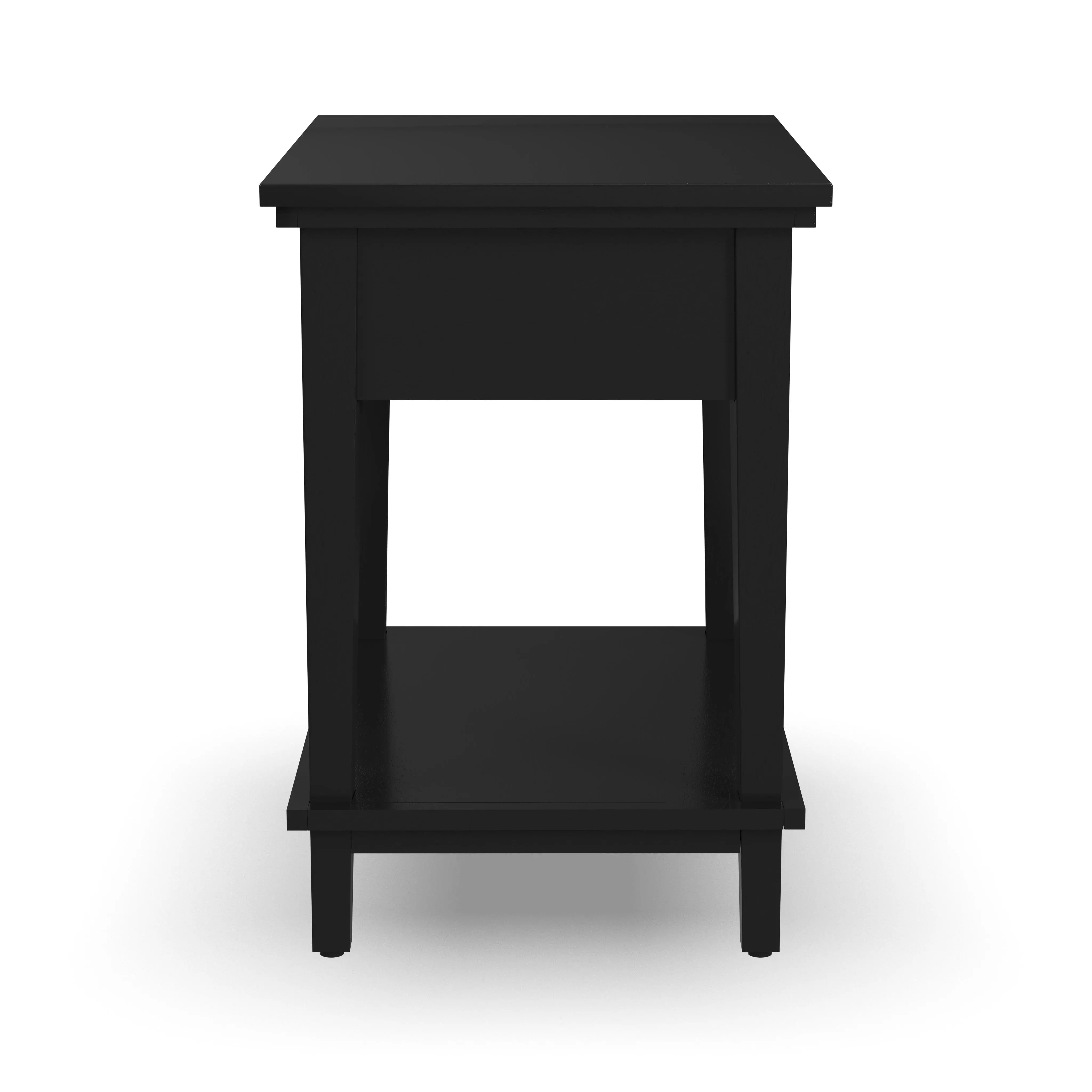5911-42O Oak Park Black Nightstand-5