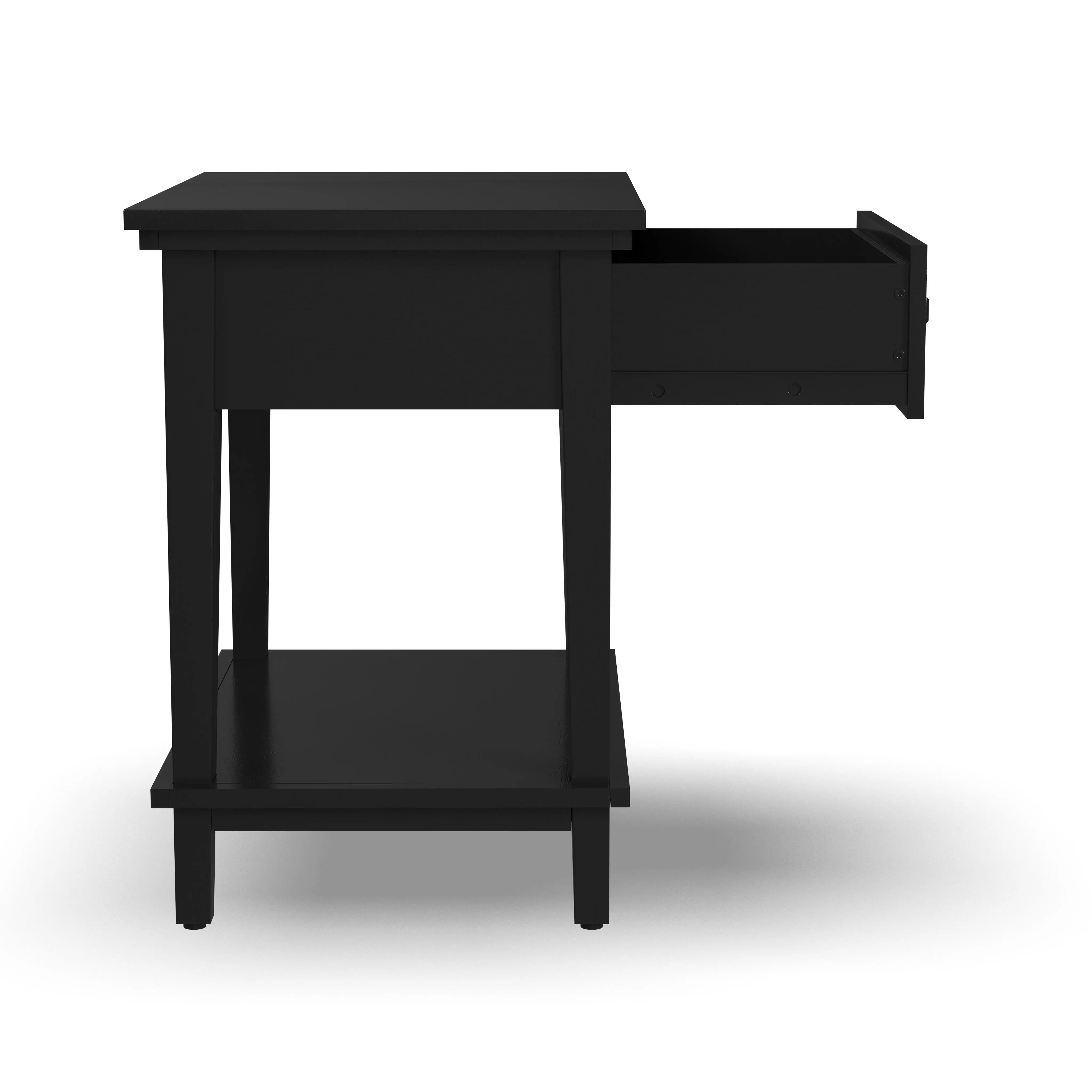 5911-42O Oak Park Black Nightstand-6