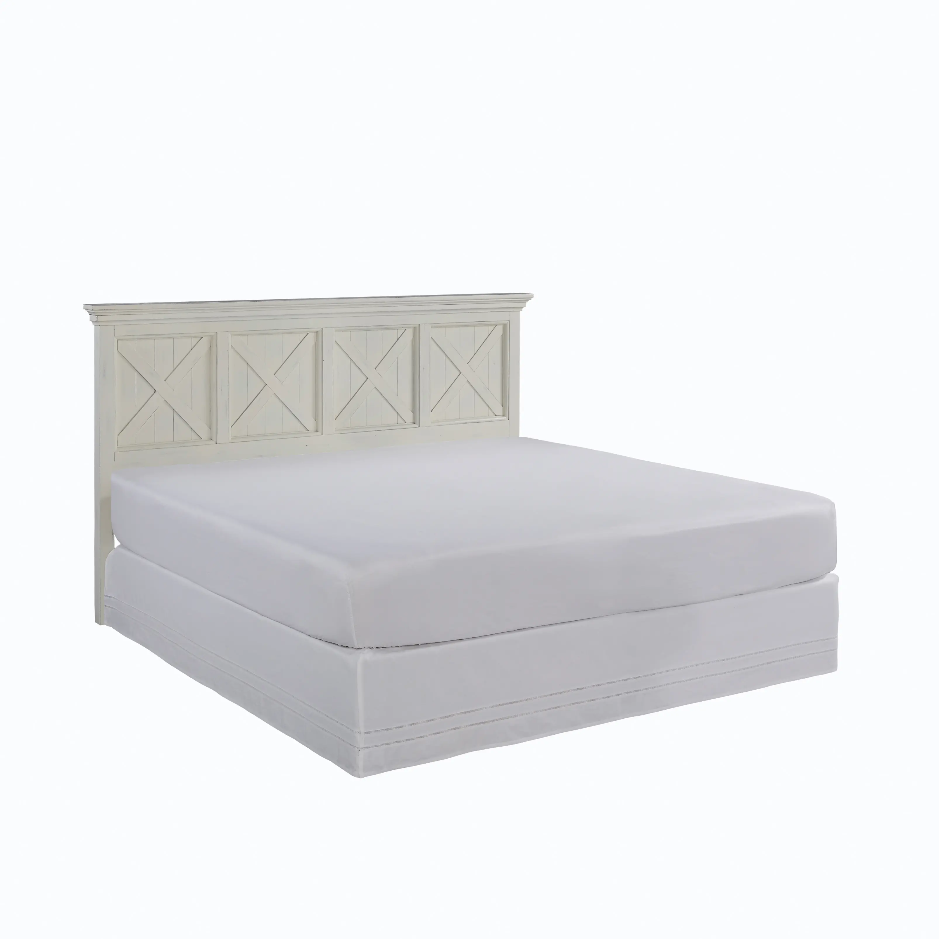5523-601 Seaside Lodge Off-White King Headboard-2