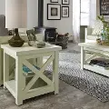 5523-20 Seaside Lodge Off-White End Table