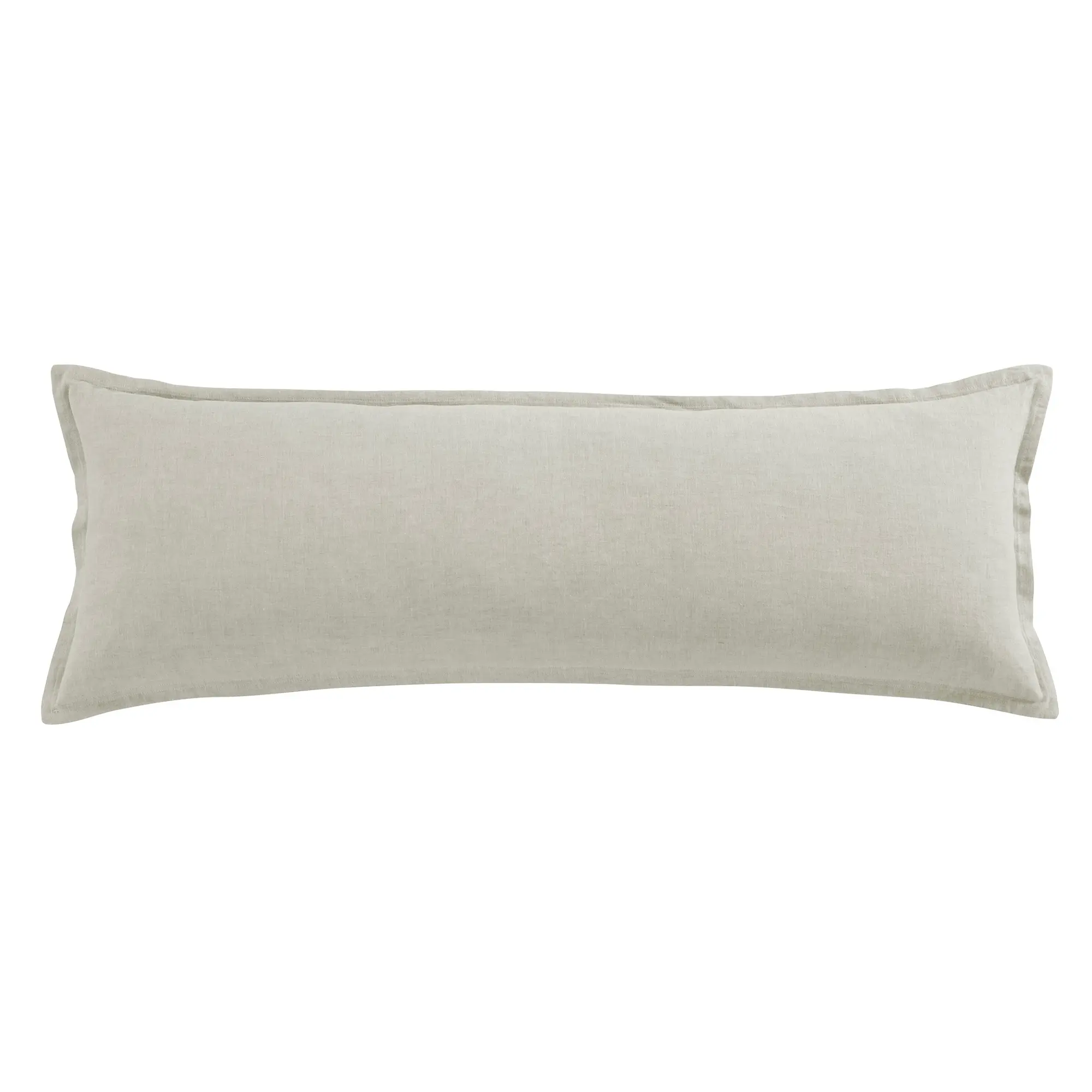 Natural Linen Lumbar Pillow-1