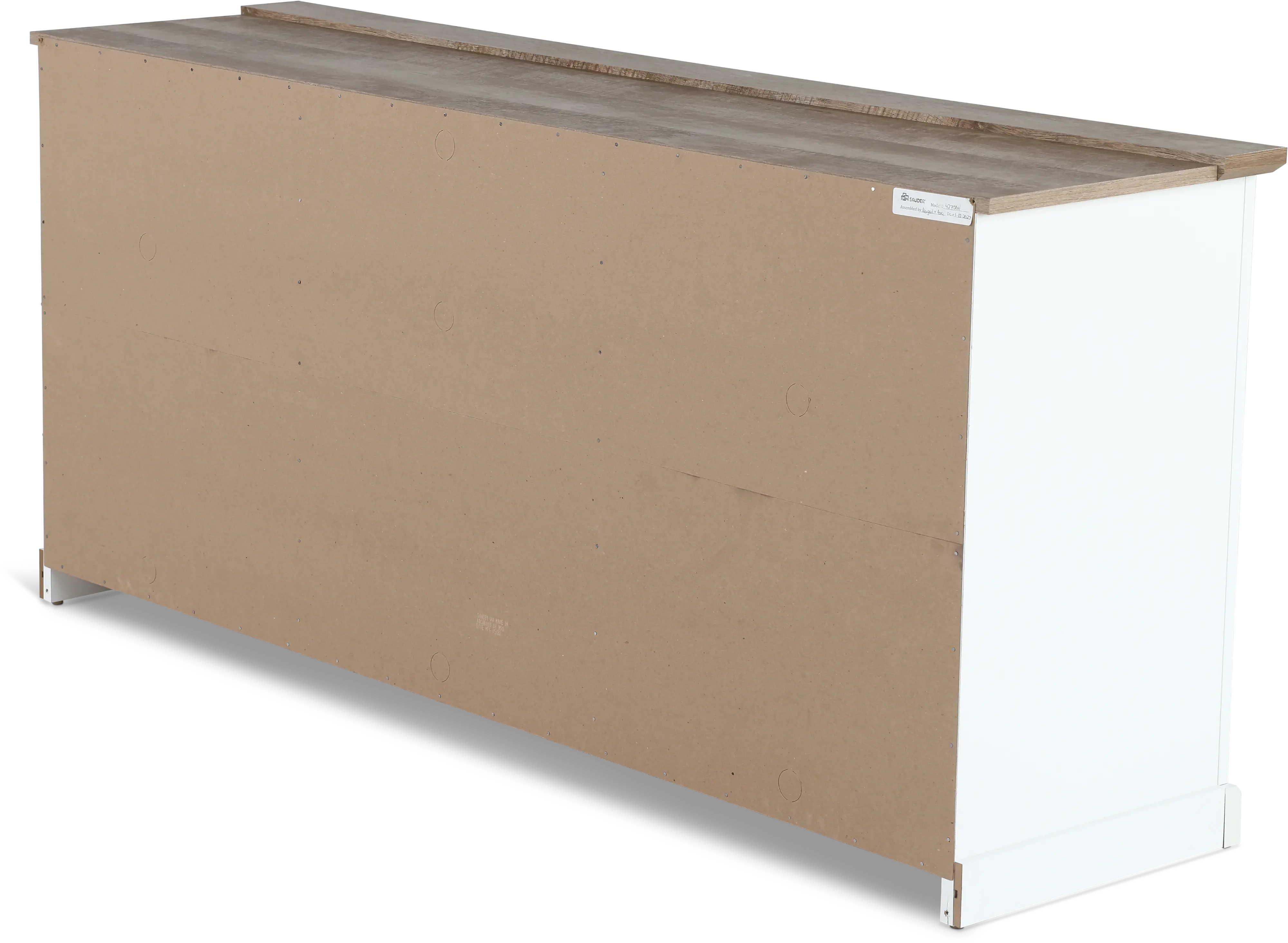 Farmhouse White 62 TV Stand-6