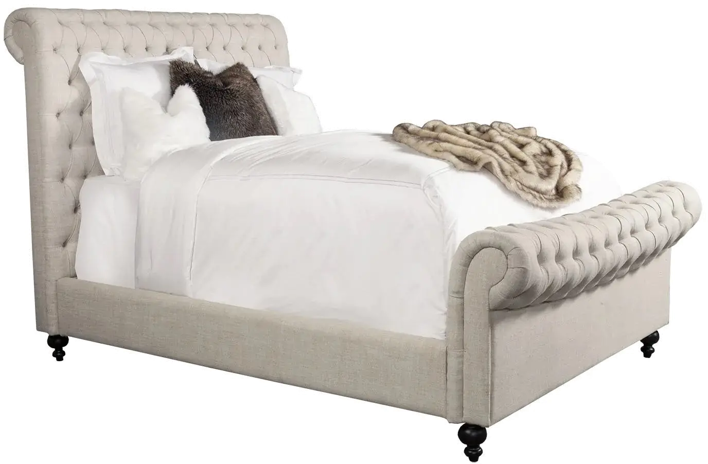 Juliana Sand King Upholstered Bed-1