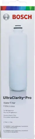 BORPLFTR55 Bosch UltraClarity Pro Water Filter Cartridge for Bosch Refrigerators