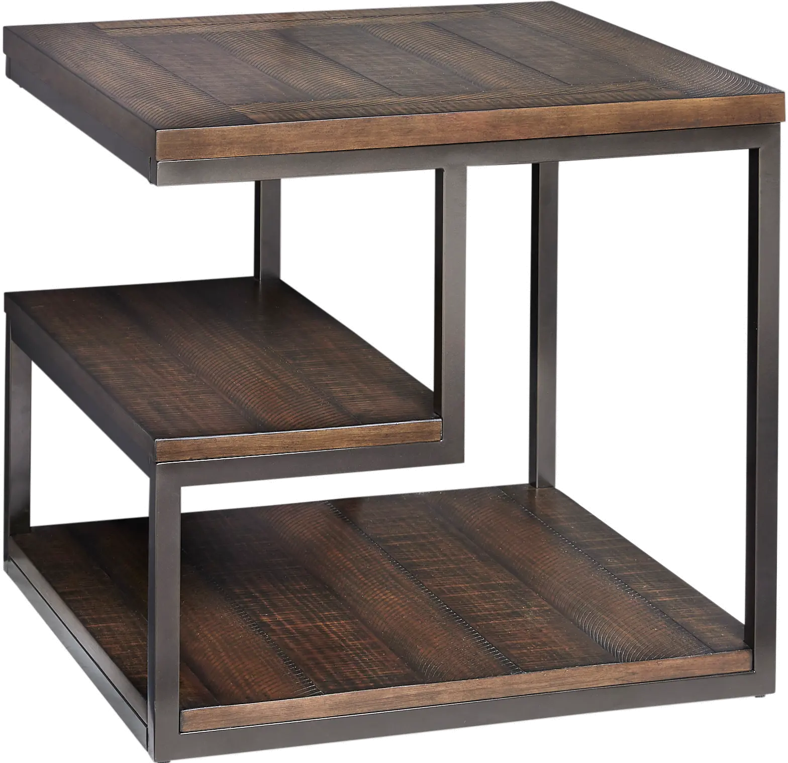 Lake Forest Brown End Table-1