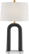 Ellie 27 Inch Black Table Lamp