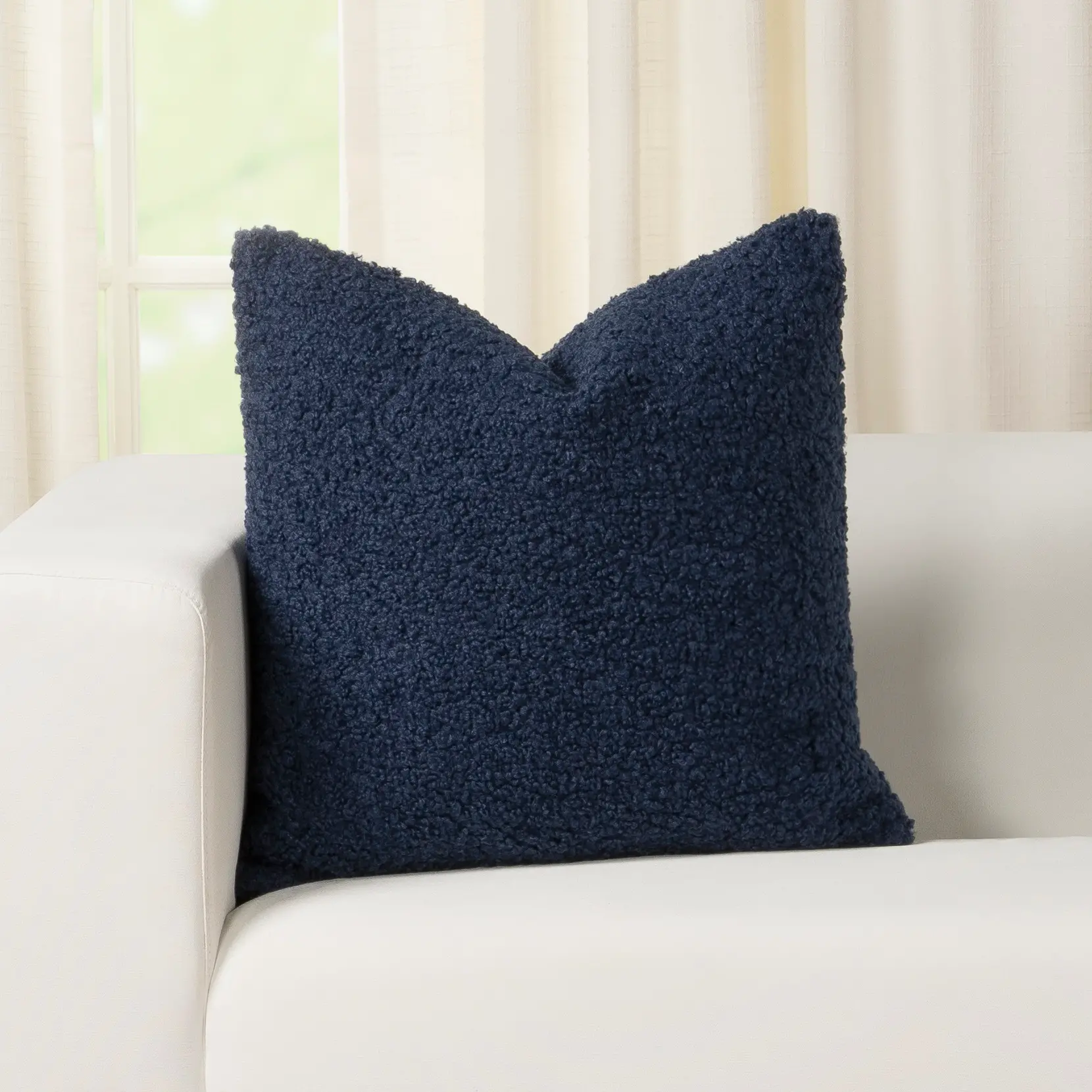 Tiffany Indigo 22 Feather Pillow-2