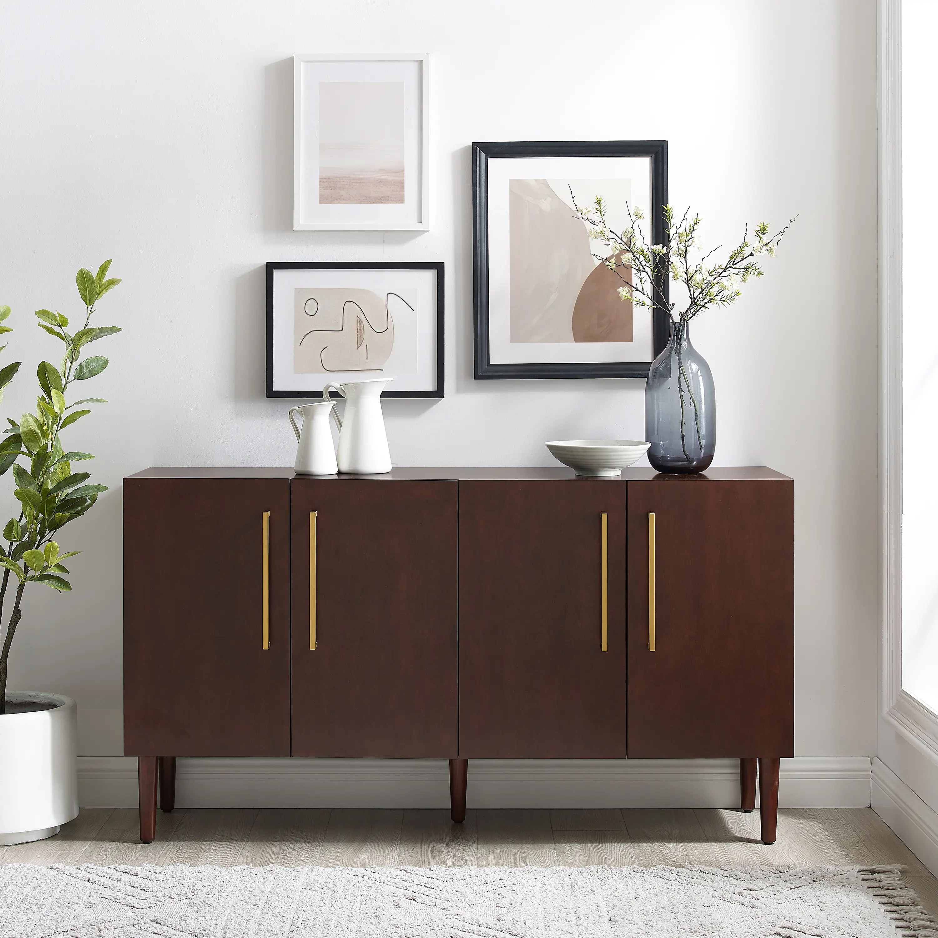 CF4214-MA Everett Brown Sideboard-1