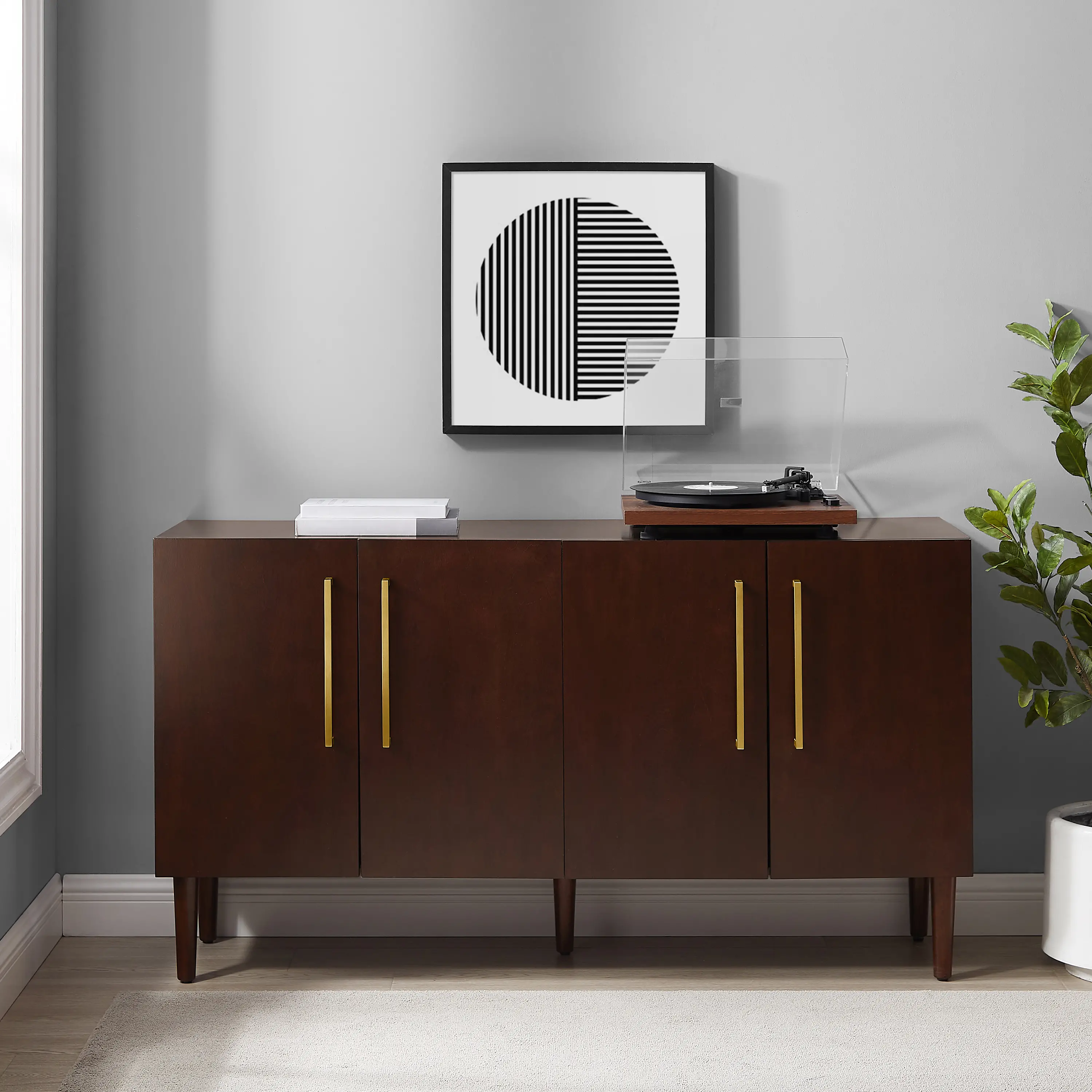 CF4214-MA Everett Brown Sideboard-10