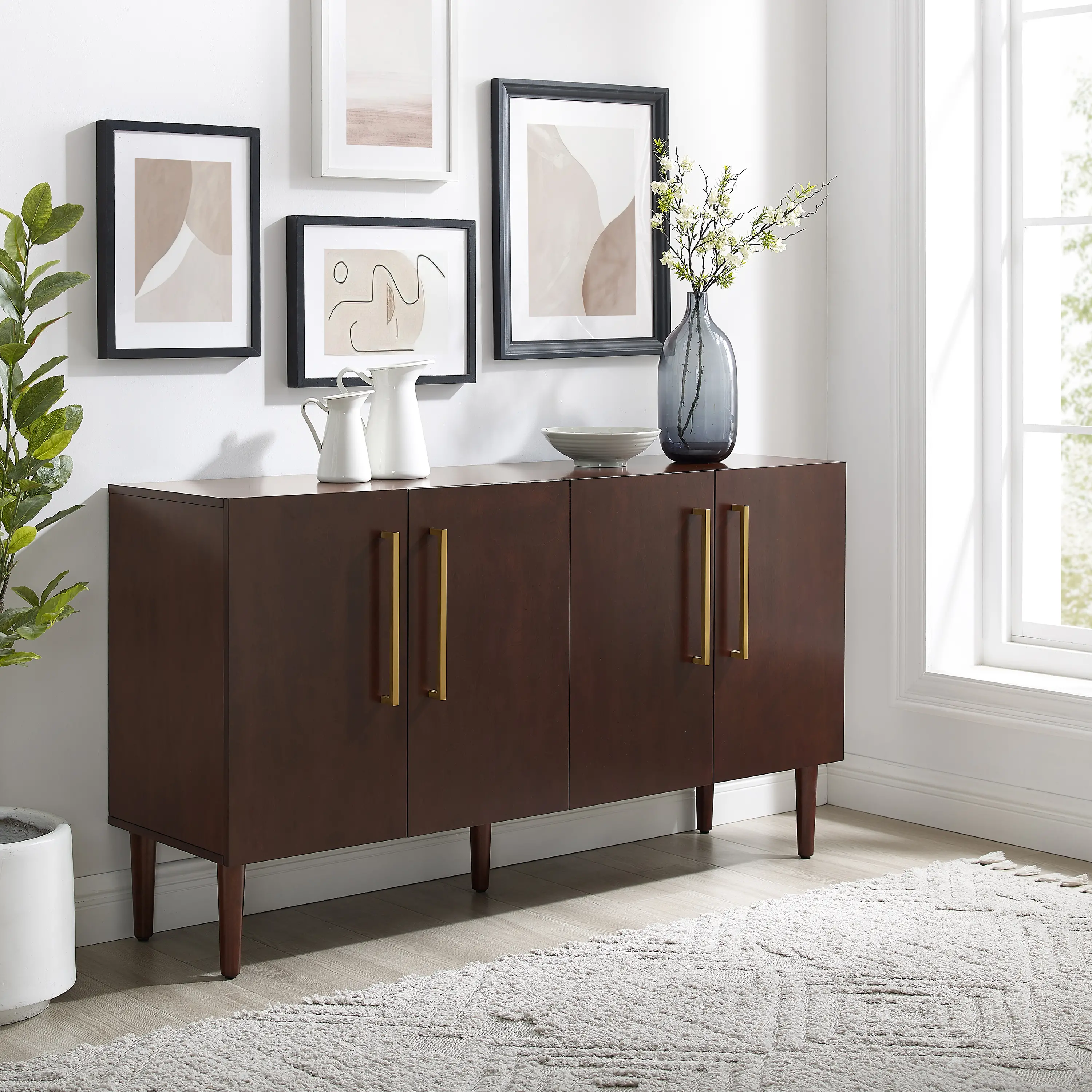 CF4214-MA Everett Brown Sideboard-2