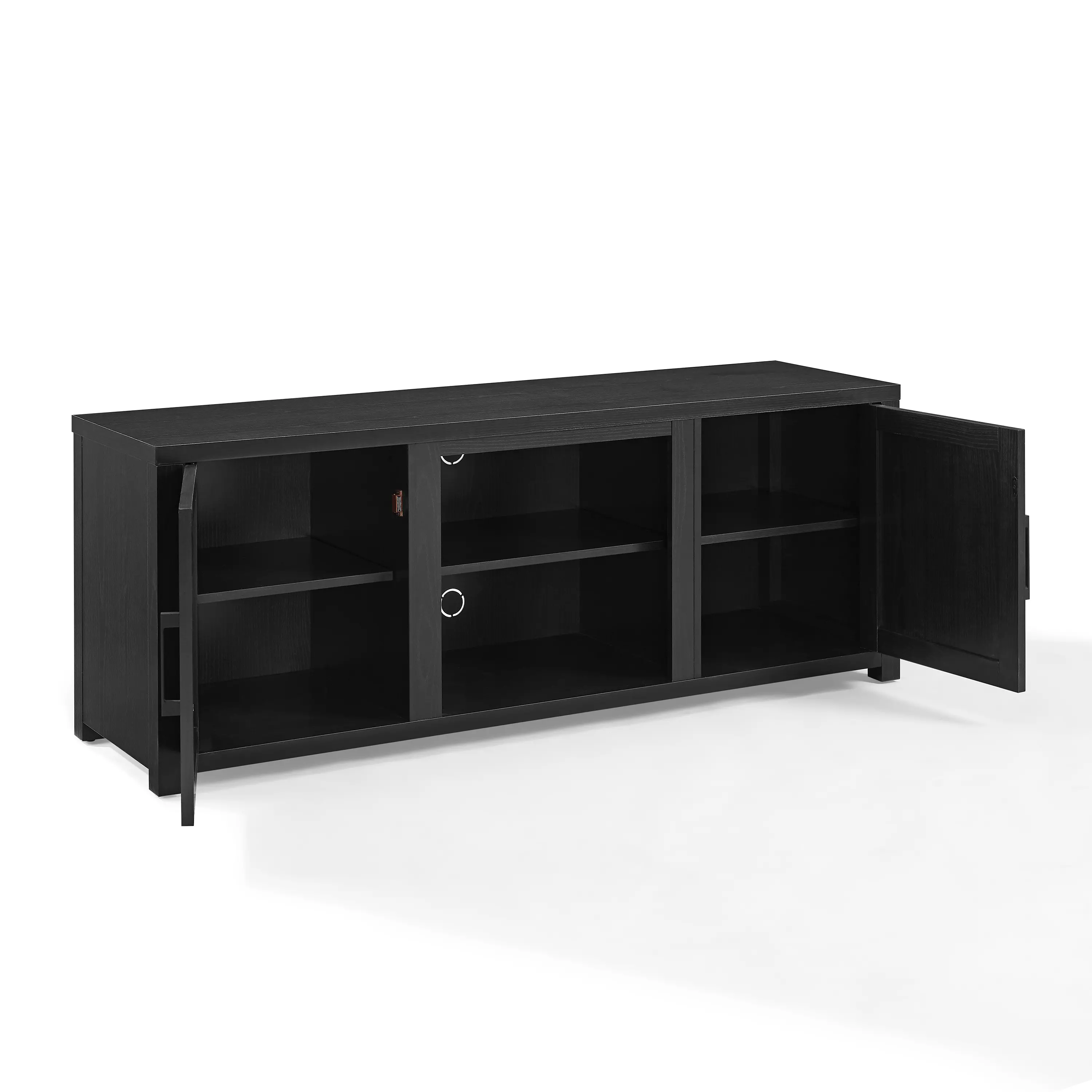 CF101358-BK Gordon 58 Black TV Stand-6