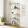 CF1410-GL Helena Elegant Gold Bookshelf