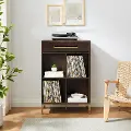 CF1325-BR Juno Brown Storage Cube Bookcase