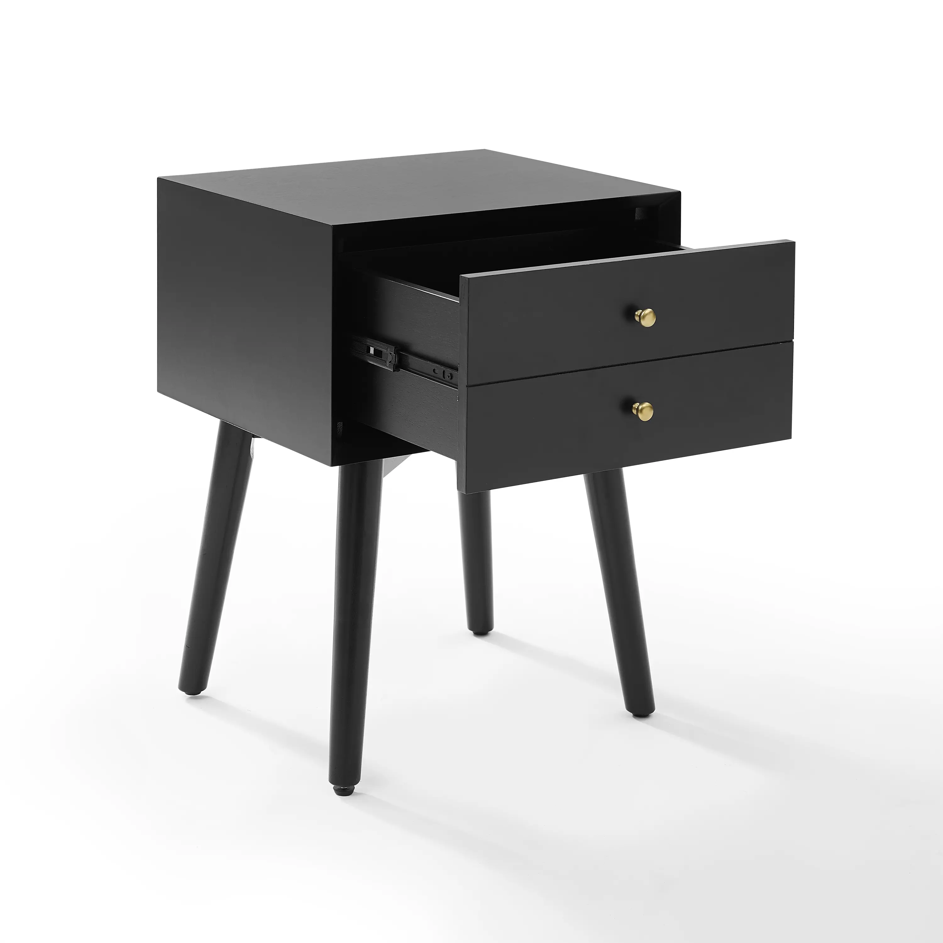 CF9401-MB Landon Black Night Stand-6
