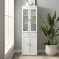 KF33032WH Stanton White Glass Door Pantry