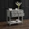 CF3036WM-GY Connell Gray Kitchen Island